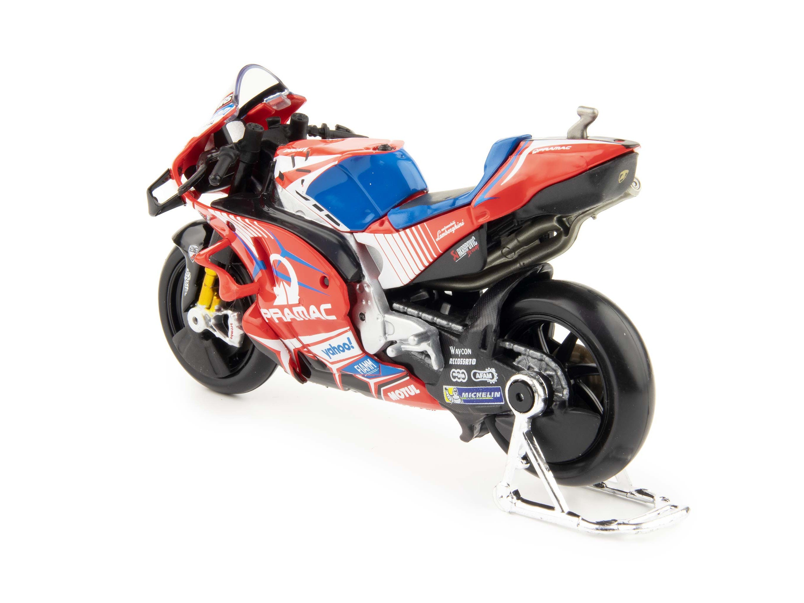 Ducati Desmosedici GP21 Pramac #5 MotoGP 2021 Zarco 1:18 Scale Motorcycle Model