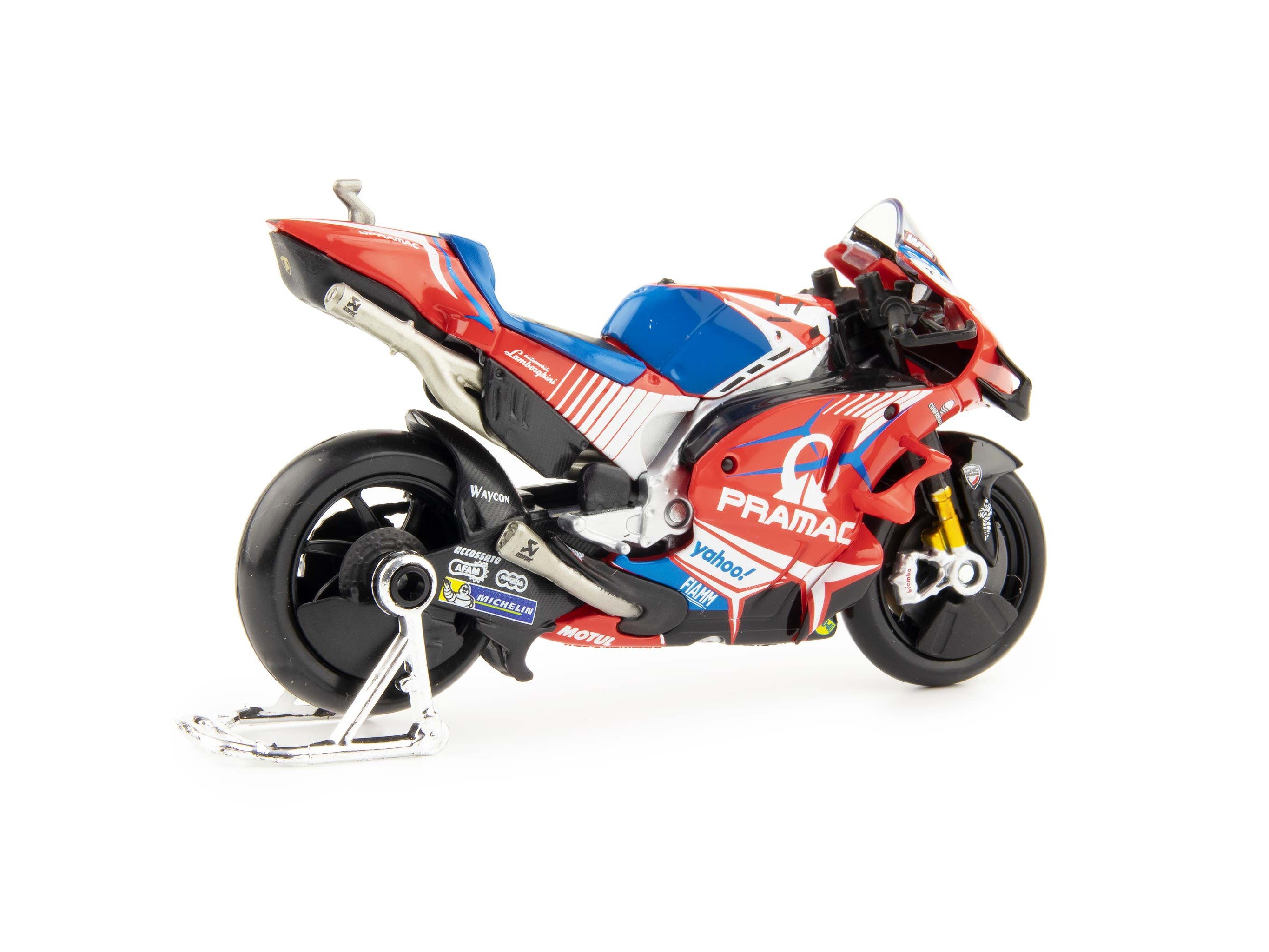 Ducati Desmosedici GP21 Pramac #5 MotoGP 2021 Zarco 1:18 Scale Motorcycle Model