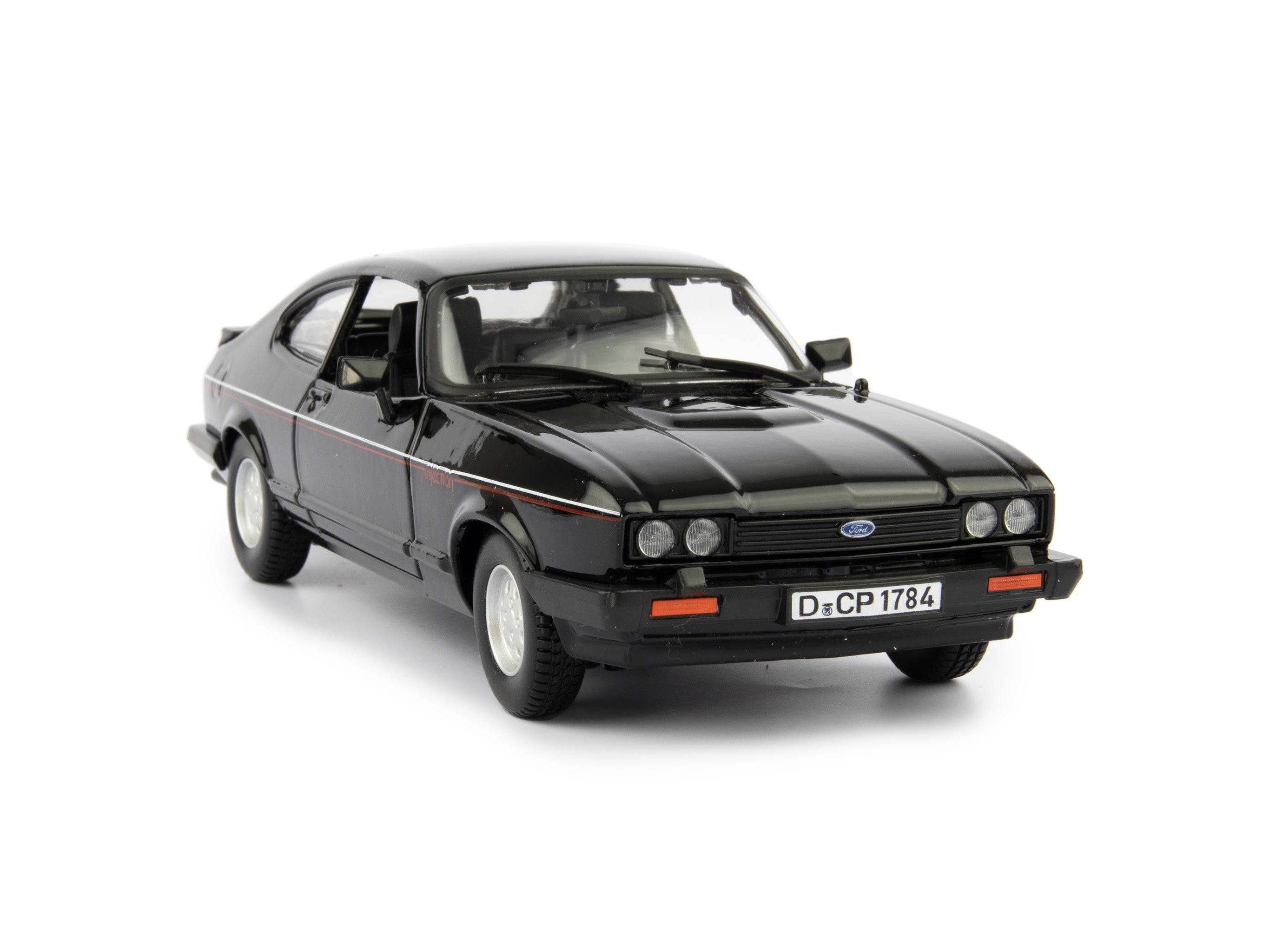 Ford Capri 2.8i 1982 Black 1:24 Scale Bburago Diecast Model