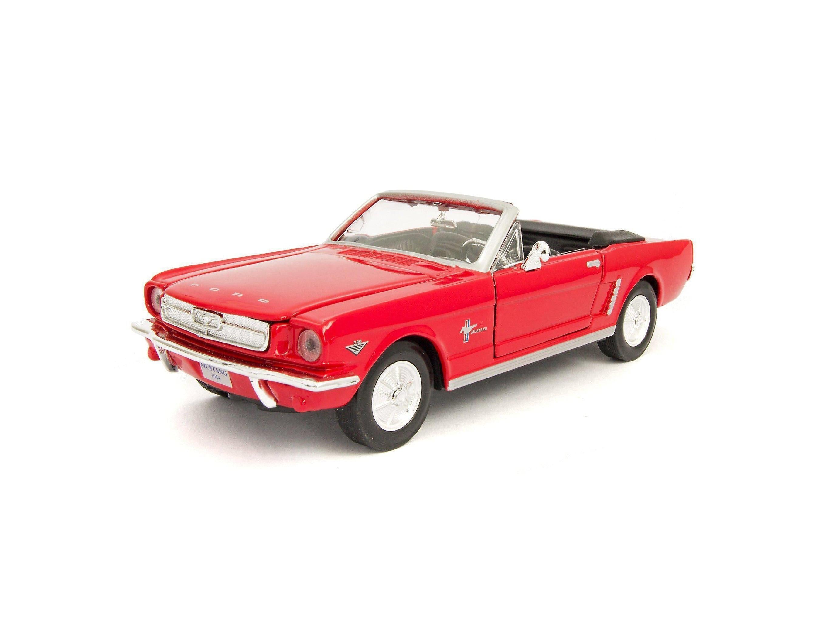 Ford Mustang Convertible Diecast Model Car 1964 - 1:24 Scale-Motormax-Diecast Model Centre