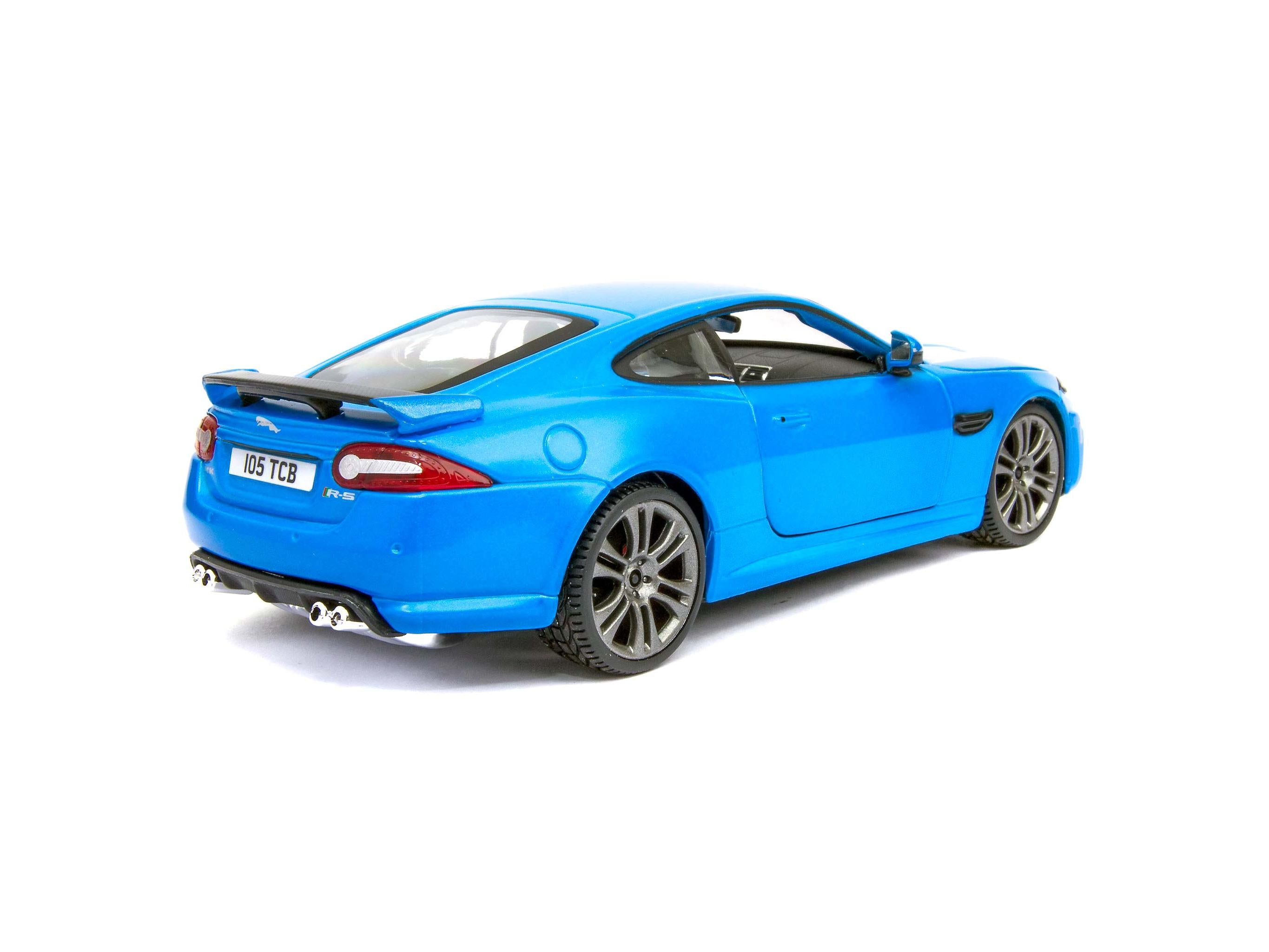 Jaguar XKR-S blue - 1:24 Scale Diecast Model Car-Bburago-Diecast Model Centre