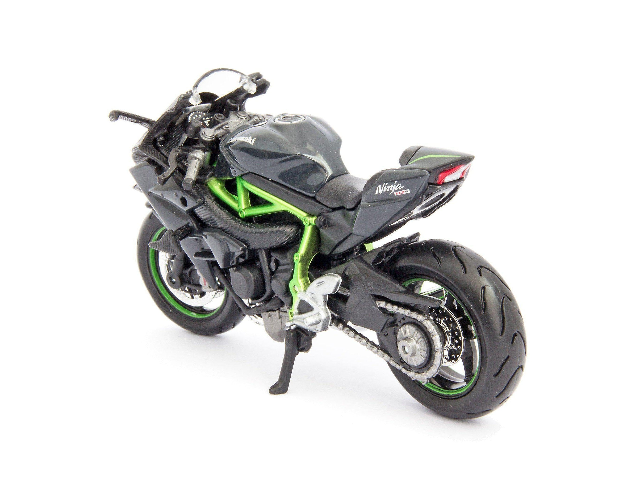 Kawasaki H2 R Ninja grey 1:18 Scale Motorcycle Model