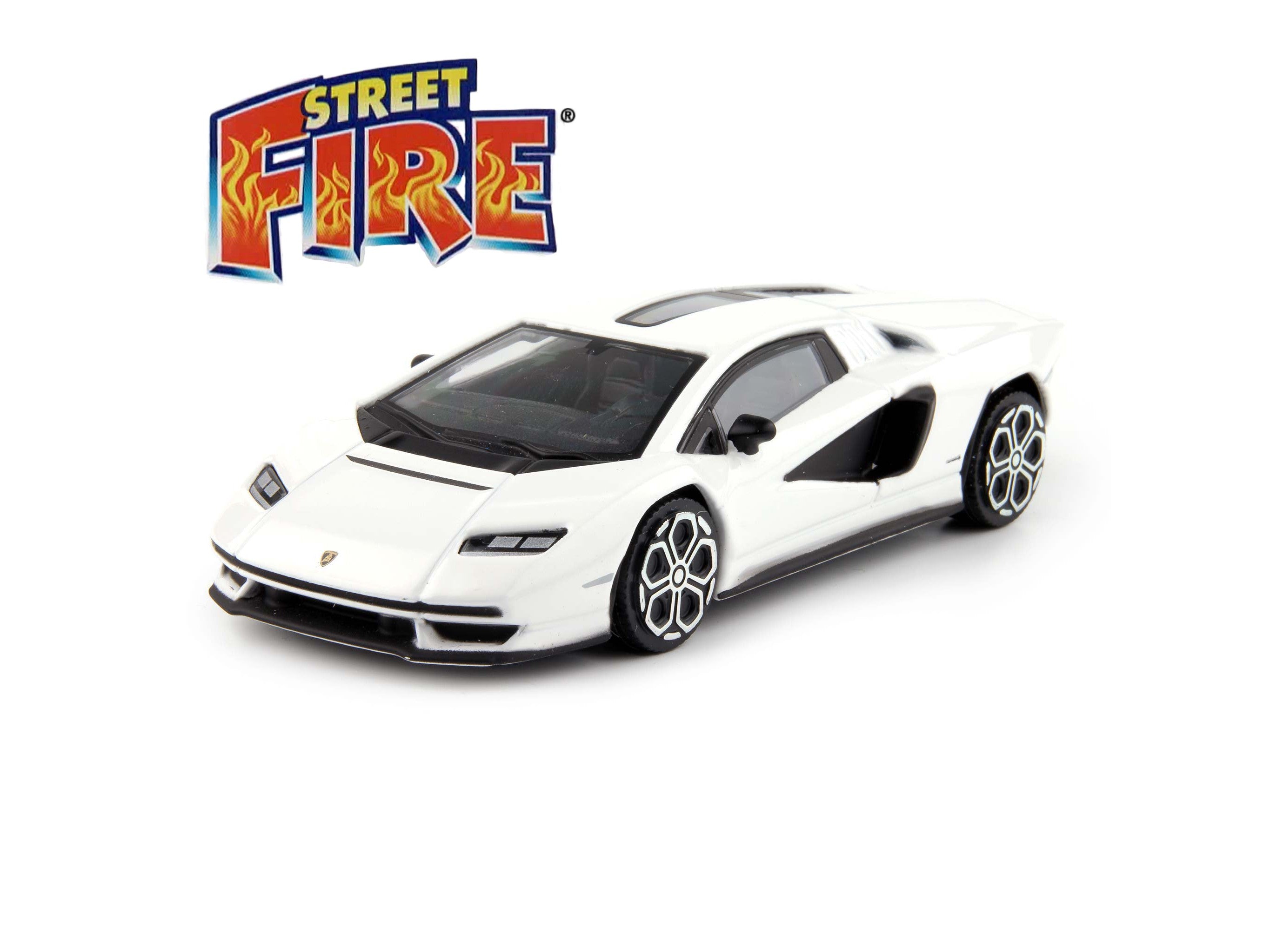 Lamborghini Countach LPI 800-4 2022 white 1:43 Scale Toy Car