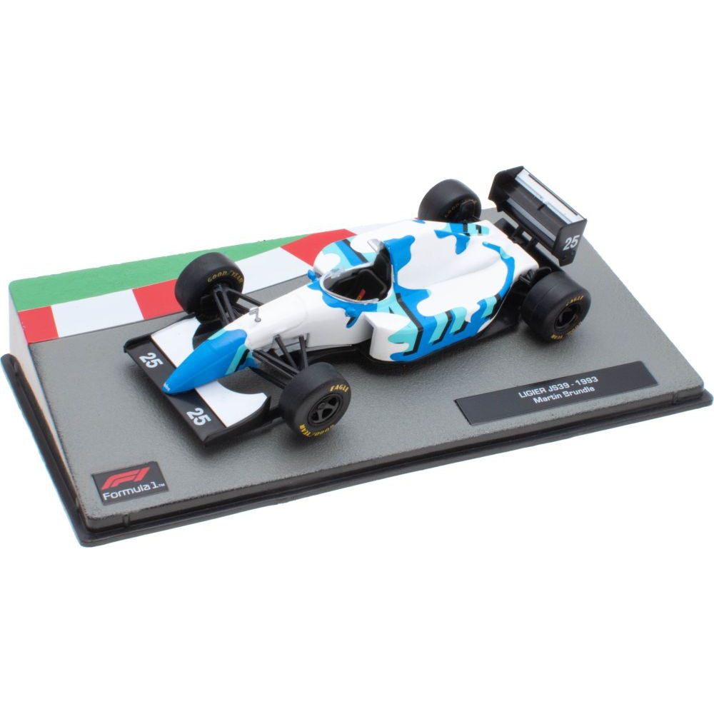 Ligier JS39 #25 F1 1993 Brundle - 1:43 Scale Diecast Model