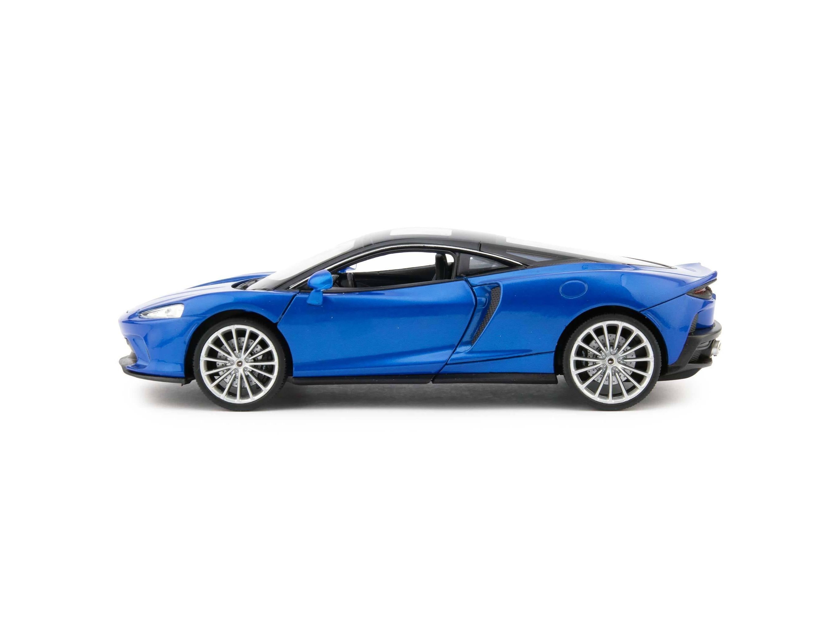 McLaren GT Diecast Model Car blue - 1:24 Scale-Welly-Diecast Model Centre