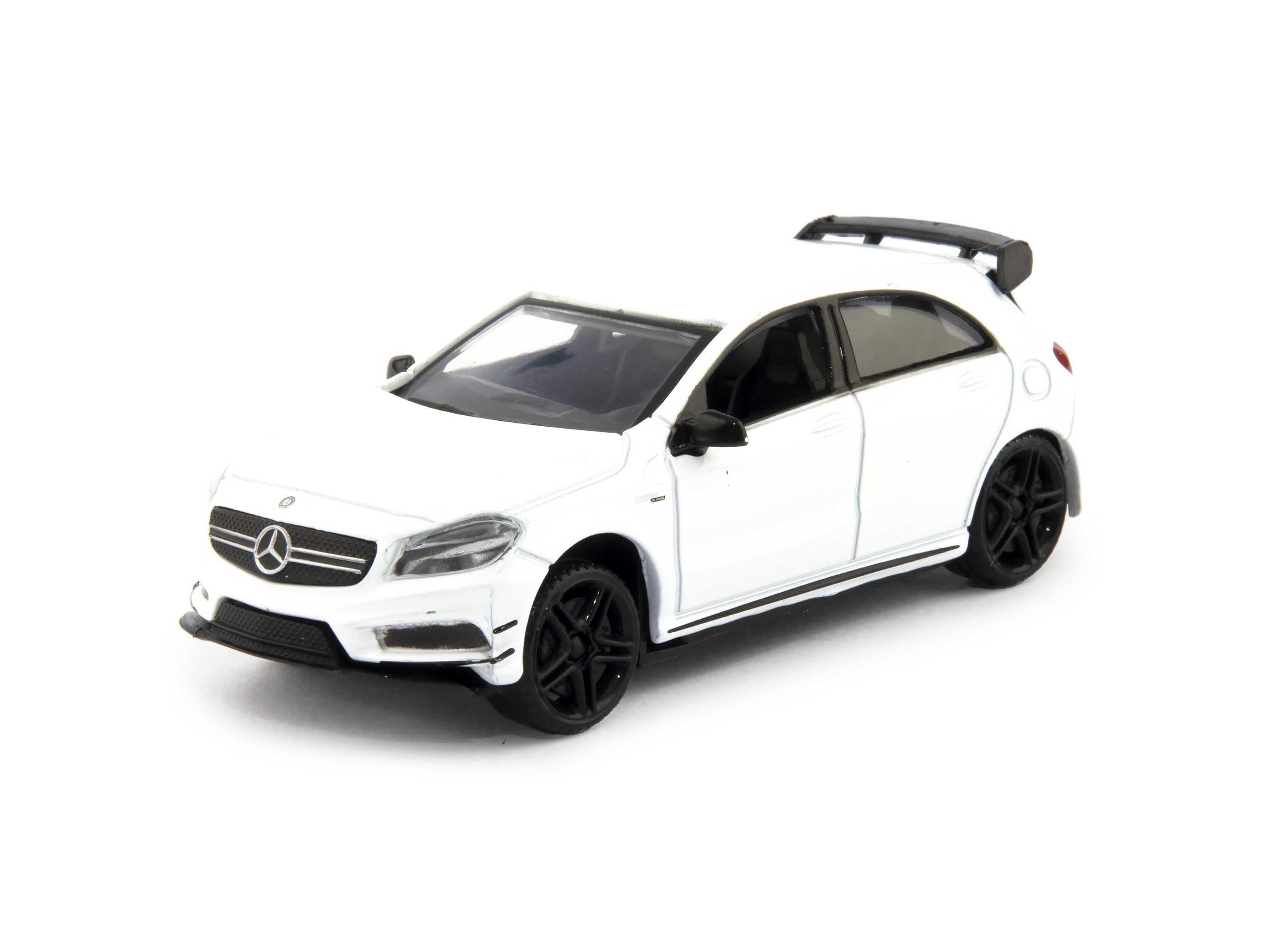 Mercedes-Benz AMG ミニカー ホワイト Mercedes-Benz AMG A45 white 1:43 Scale