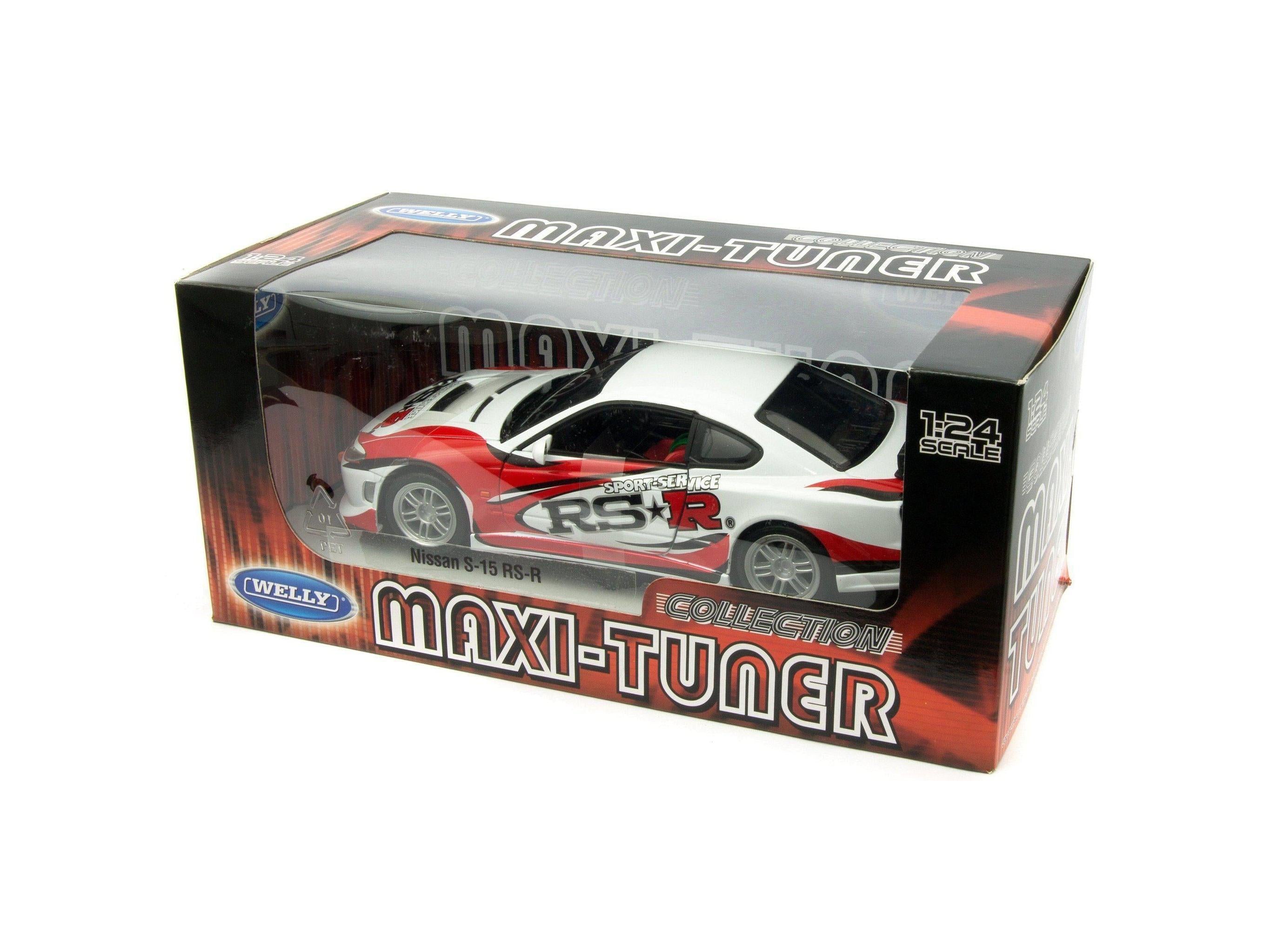 Nissan Silvia S-15 RS-R Diecast Model Car - 1:24 Scale-Welly-Diecast Model Centre