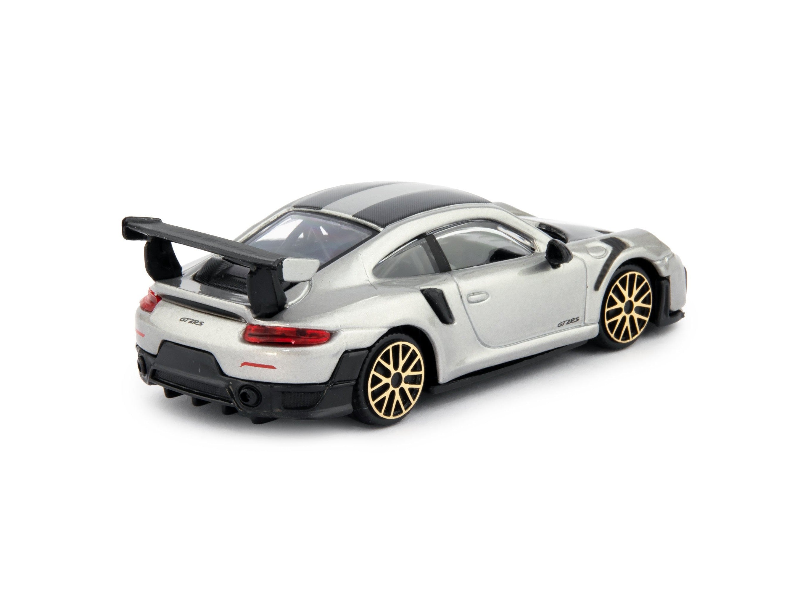 Porsche 911 GT2 RS silver 1:43 Scale Toy Car