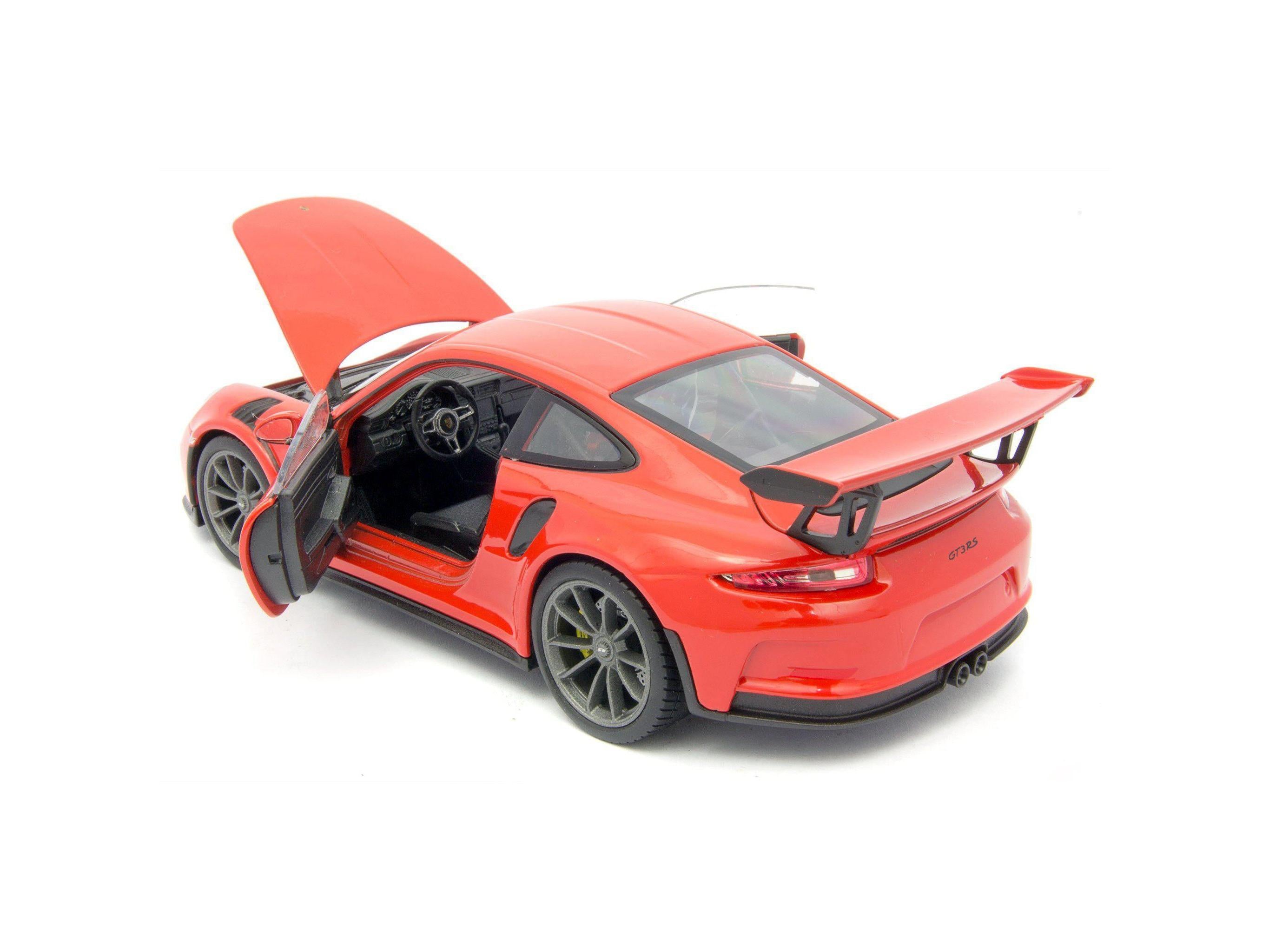 Porsche 911 GT3 RS Diecast Model Car 2016 red - 1:24 Scale-Welly-Diecast Model Centre