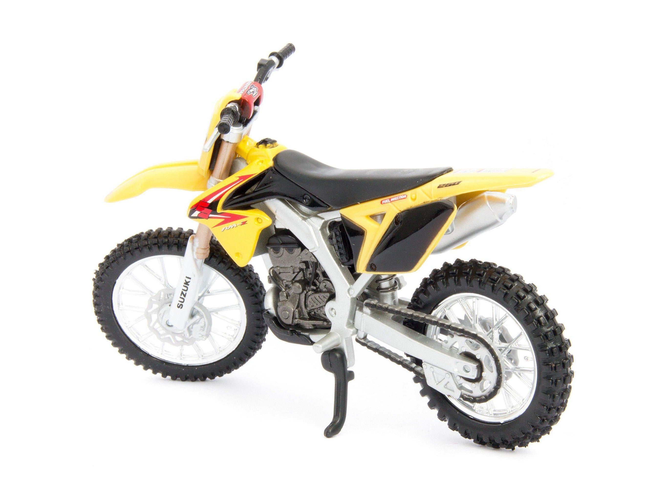 Suzuki RM-Z450 Yellow 1:18 Scale Bburago Diecast Model