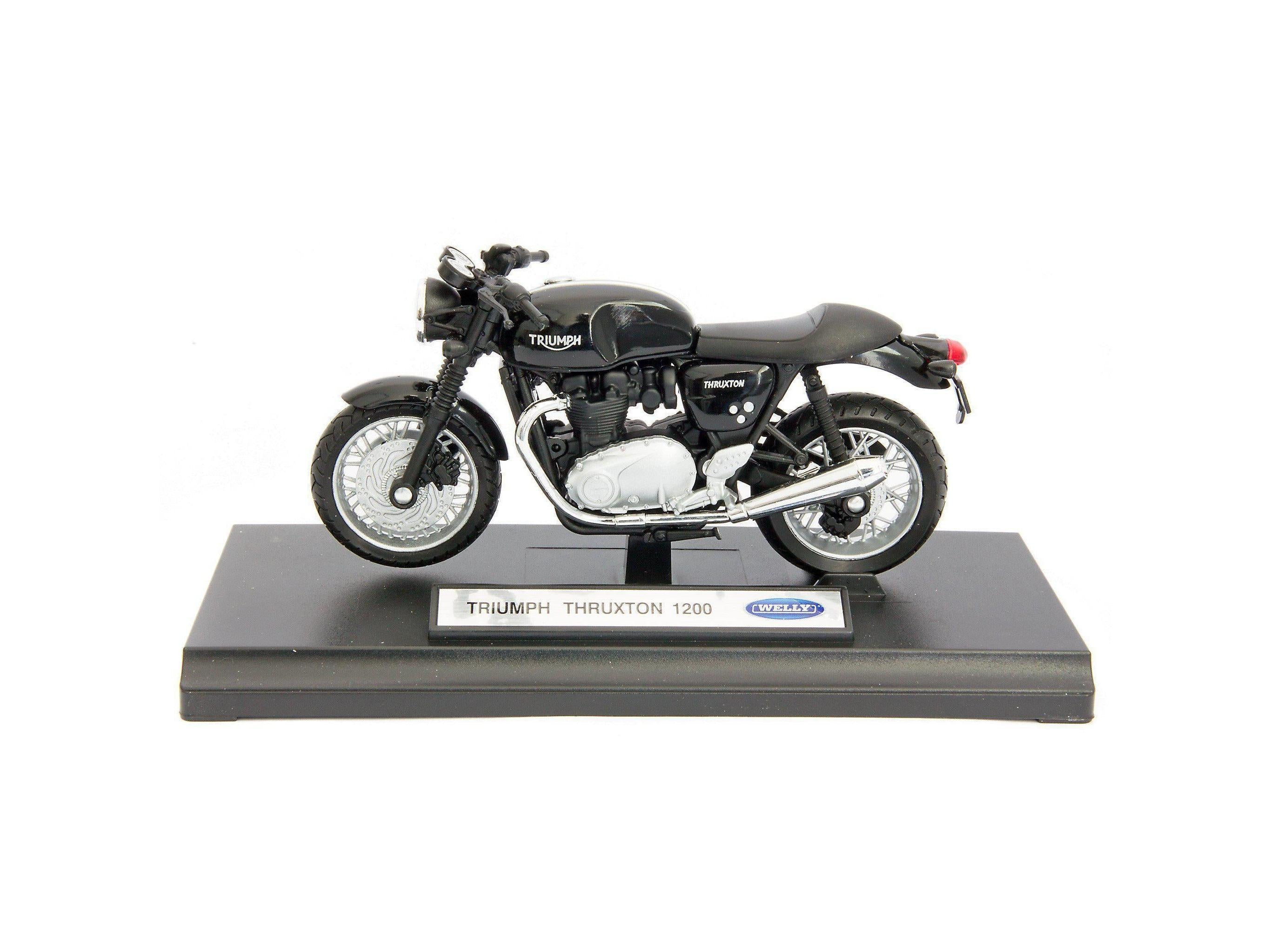 Triumph Thruxton 1200 Diecast Model Motorcycle - 1:18 Scale-Welly-Diecast Model Centre