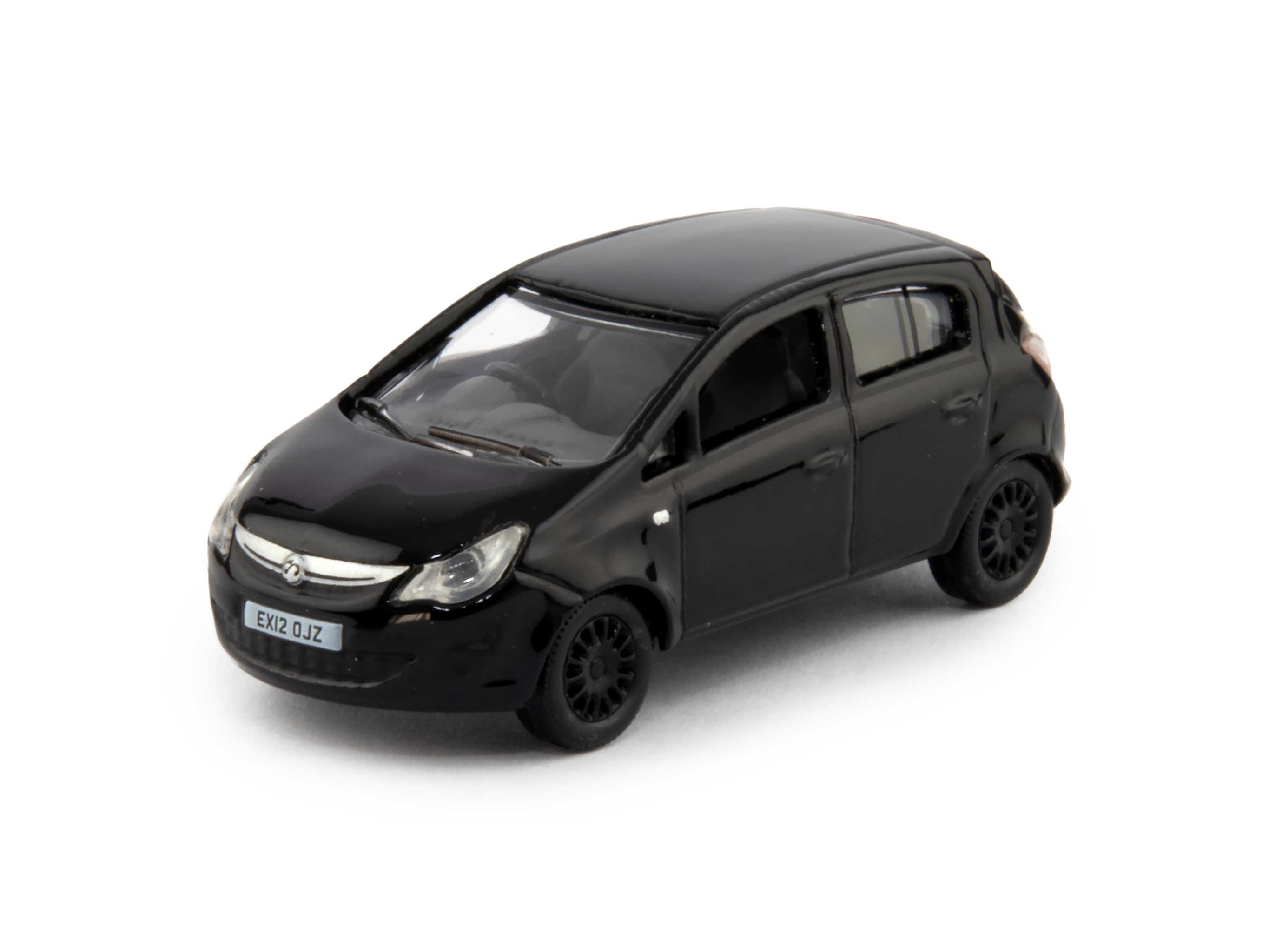 Vauxhall Corsa Diecast Model Car black 1:76 Scale