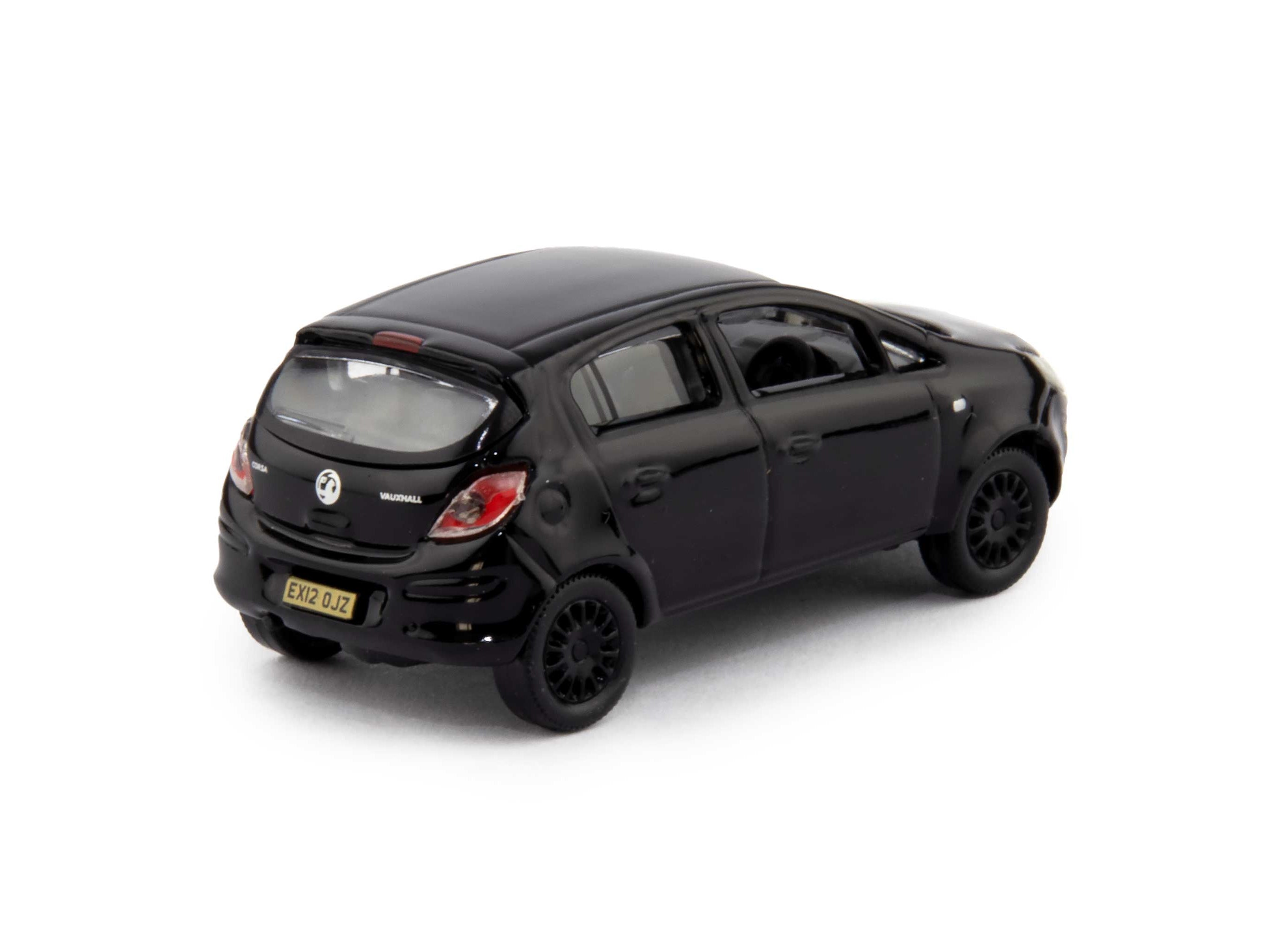 Vauxhall Corsa Diecast Model Car black - 1:76 Scale-Oxford Diecast-Diecast Model Centre
