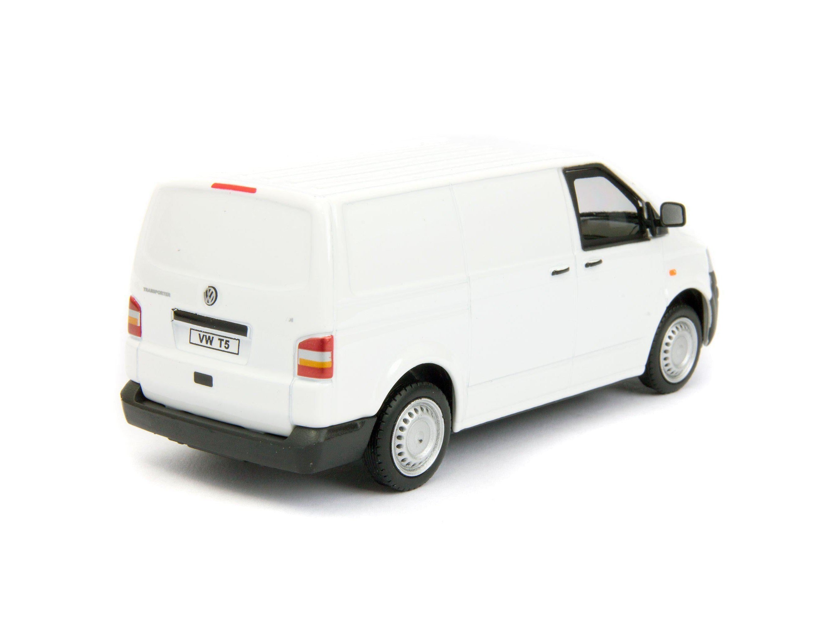 Volkswagen T5 2010 white 1:43 Scale Model Van