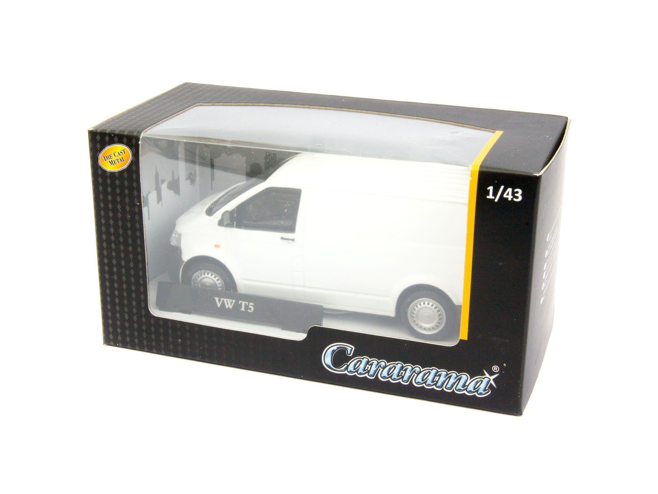 Volkswagen T5 2010 white 1:43 Scale Model Van