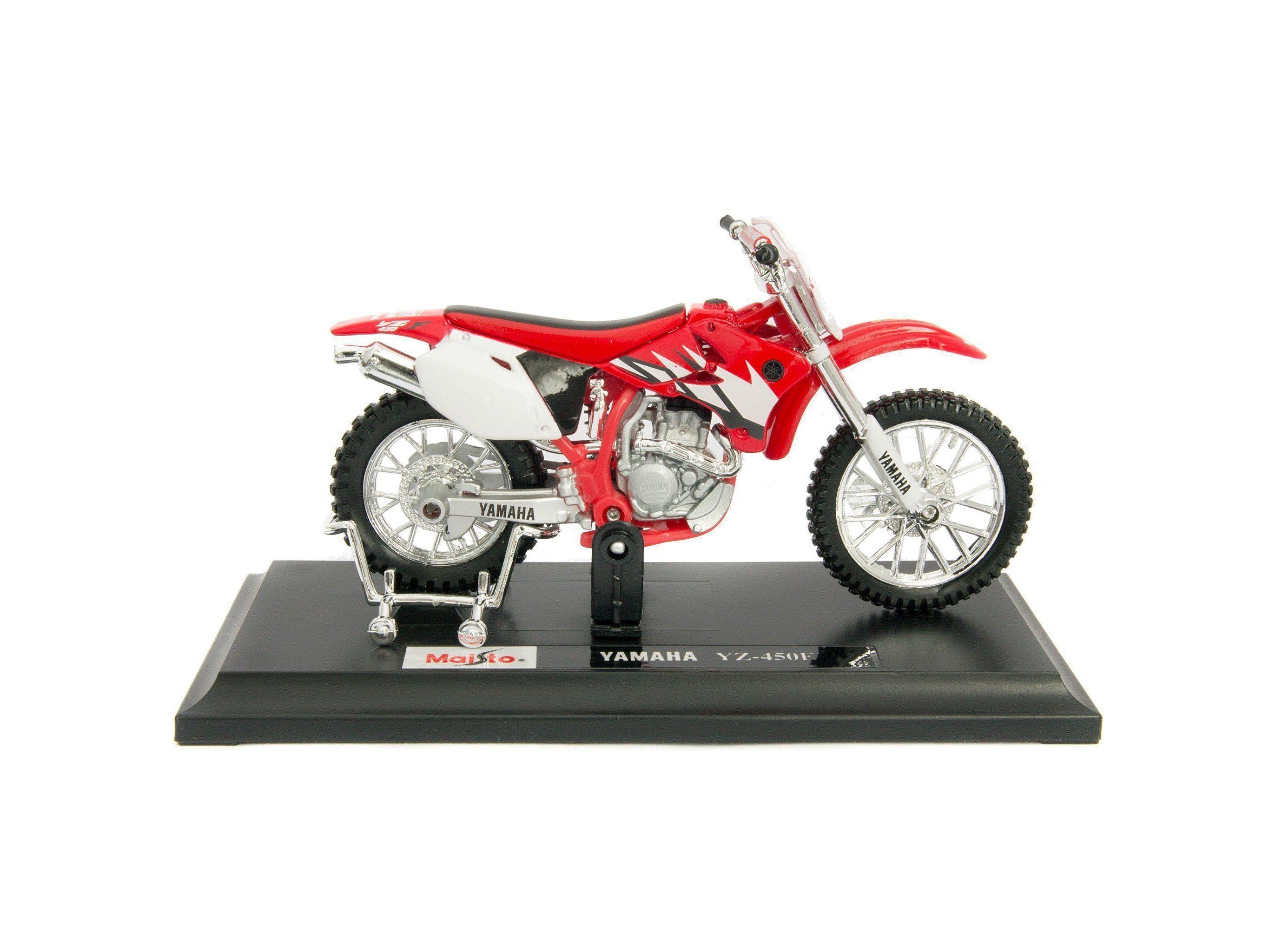 Yamaha YZ-450F red 1:18 Scale Motorcycle Model