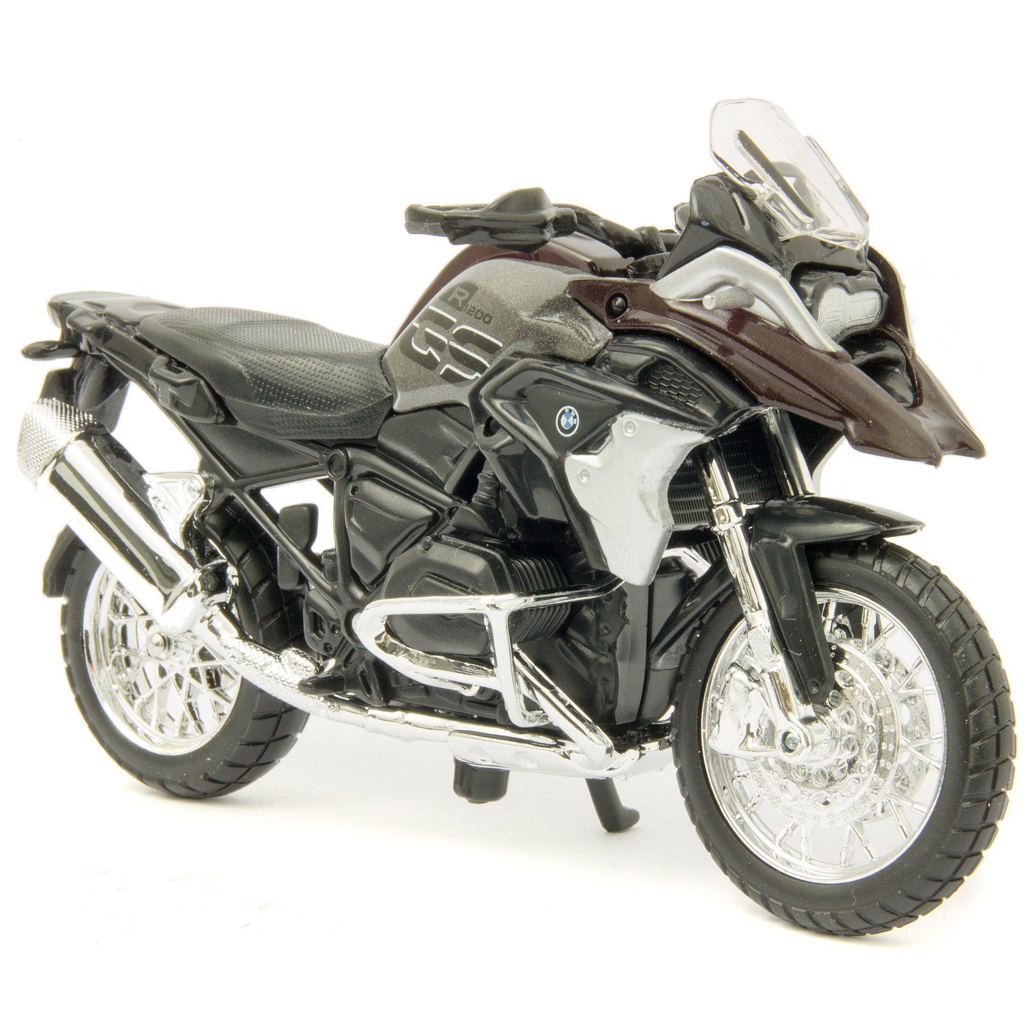 BMW R 1200 GS Diecast Model Motorcycle 2017 red - 1:18 Scale-Maisto-Diecast Model Centre