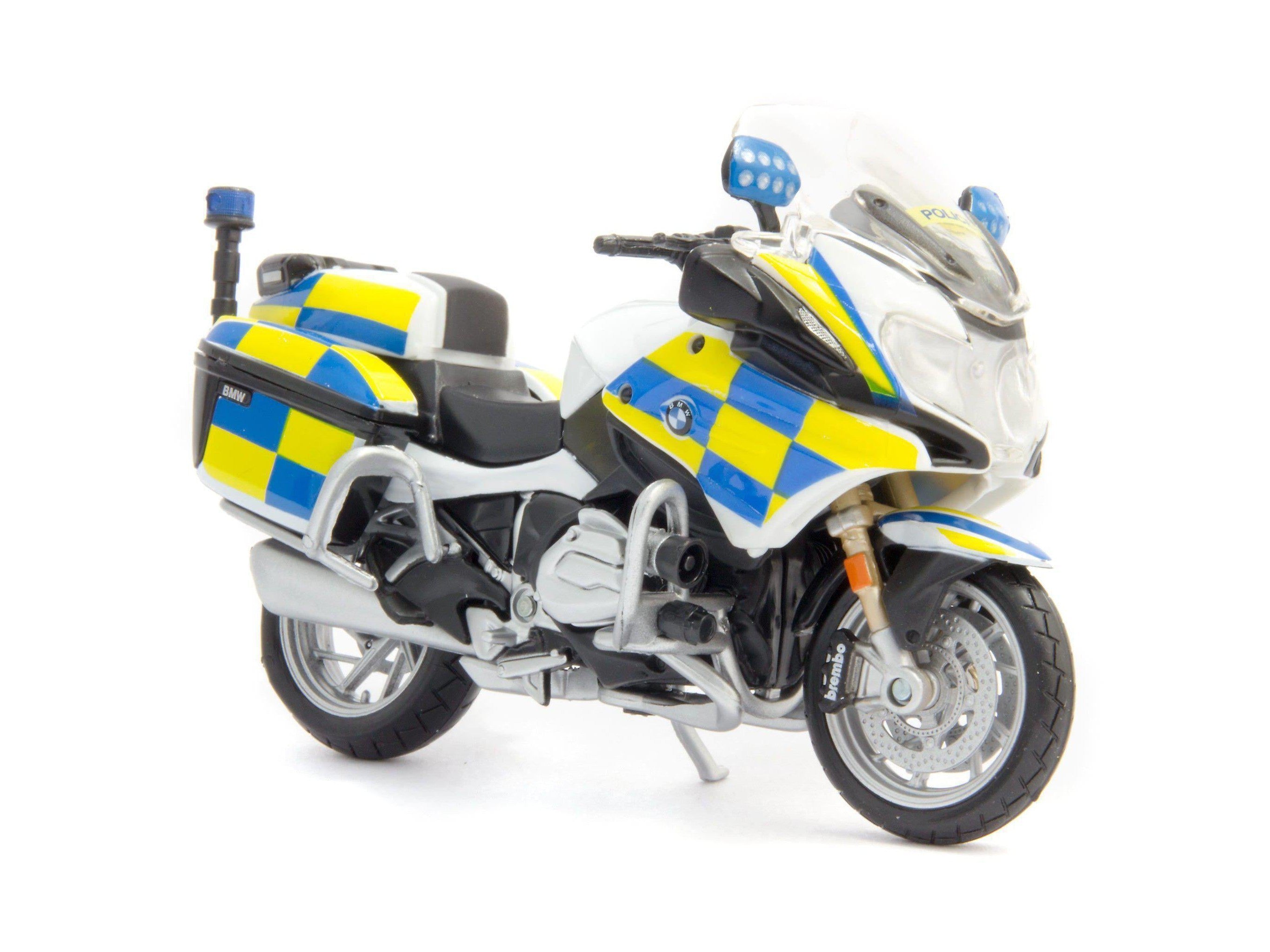 BMW R 1200 RT Diecast Model Motorcycle Police - 1:18 Scale-Maisto-Diecast Model Centre