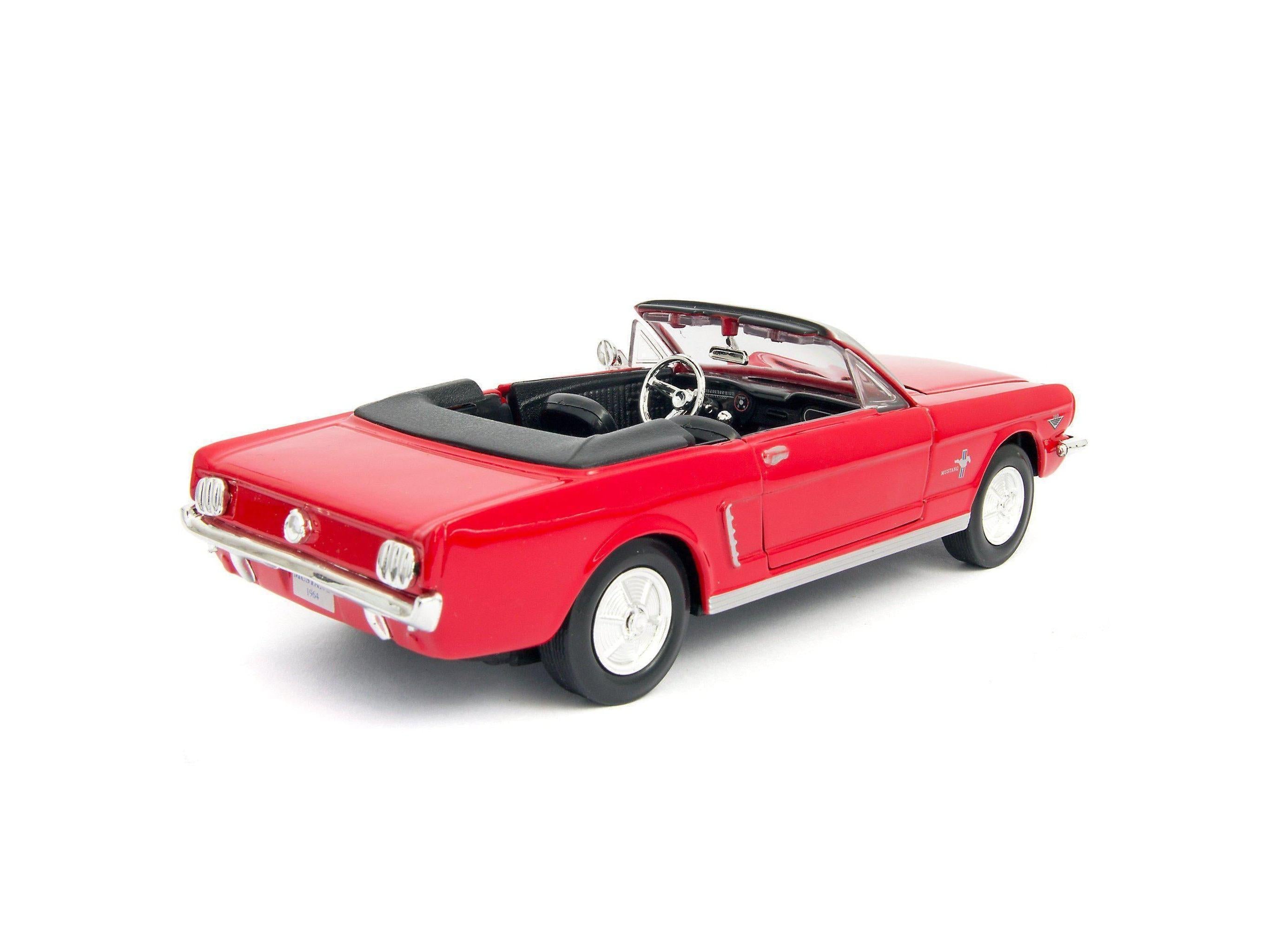Ford Mustang Convertible Diecast Model Car 1964 - 1:24 Scale-Motormax-Diecast Model Centre