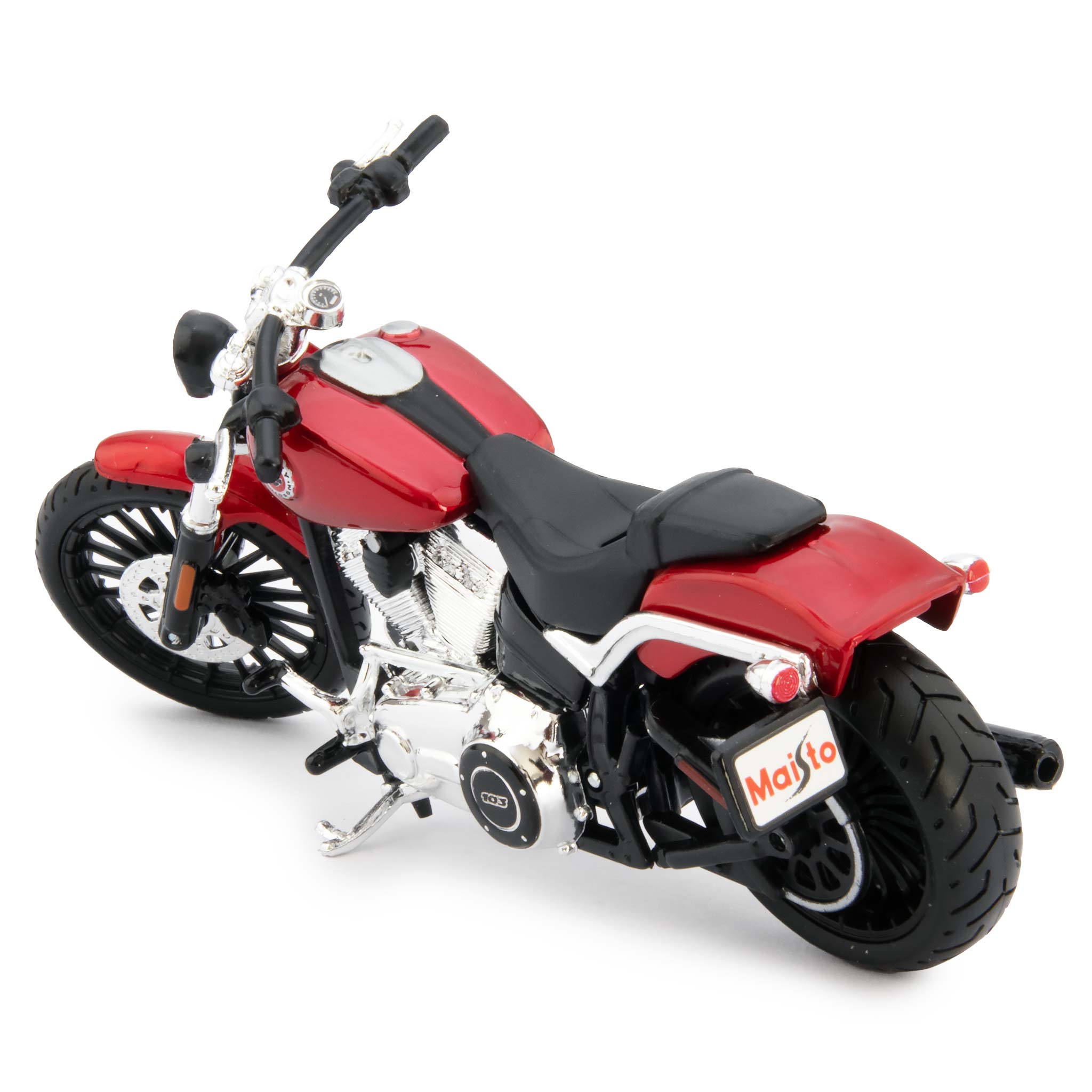Harley-Davidson Breakout Diecast Model Motorcycle 2016 red - 1:18 scale-Maisto-Diecast Model Centre
