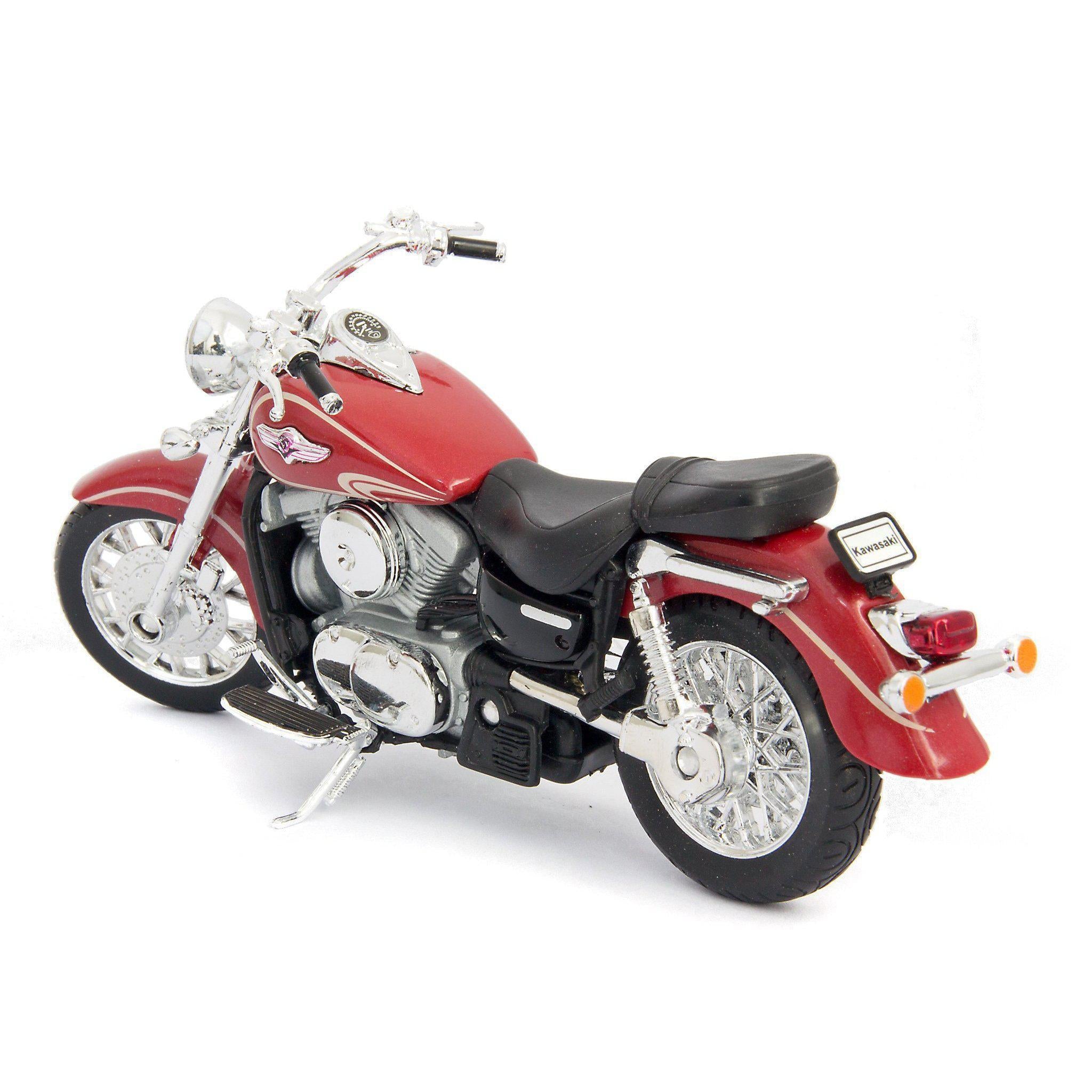Kawasaki Vulcan 1500 Classic Diecast Model Motorcycle 2002 - 1:18 Scale-Welly-Diecast Model Centre
