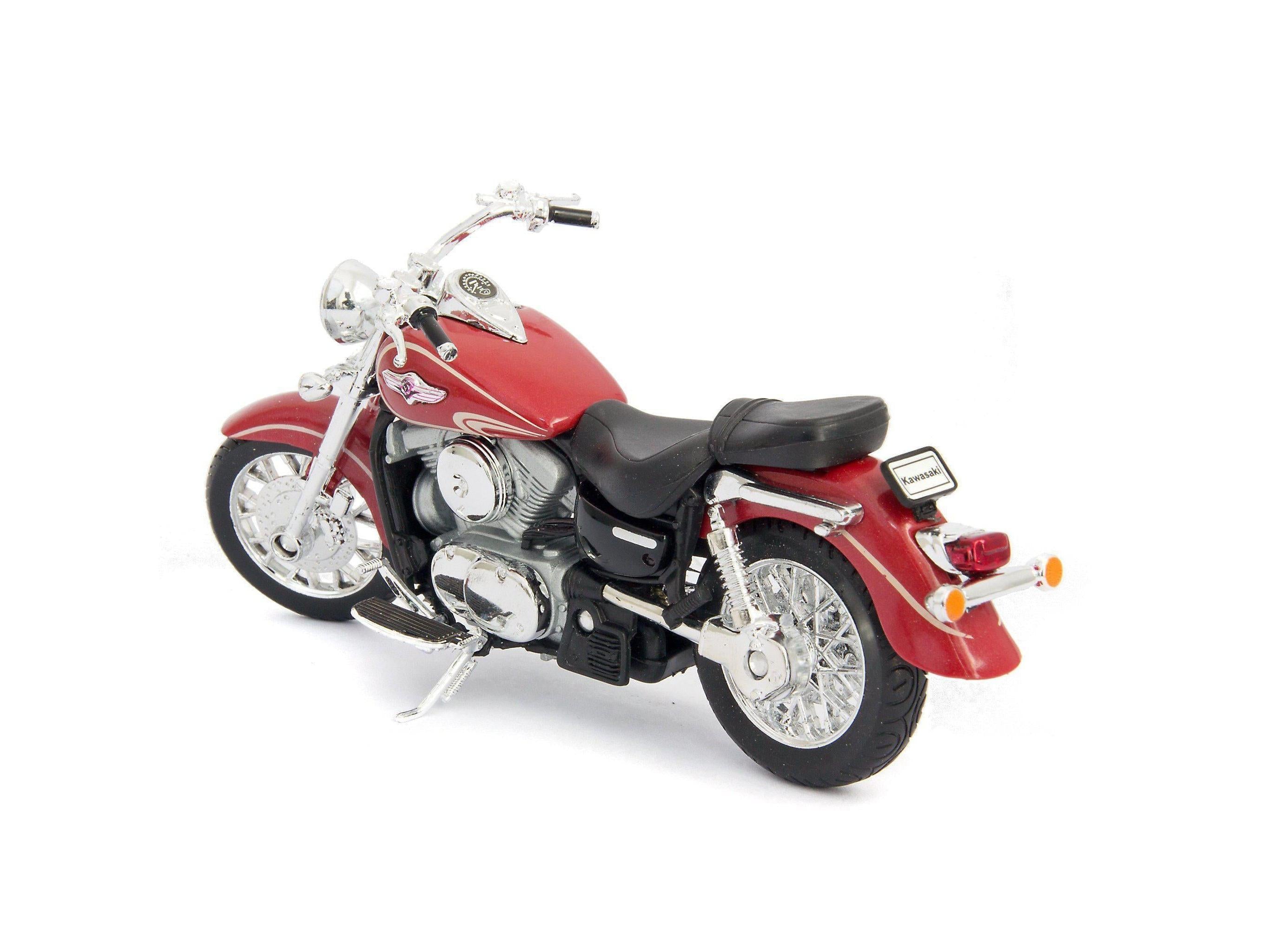 Kawasaki Vulcan 1500 Classic Diecast Model Motorcycle 2002 - 1:18 Scale-Welly-Diecast Model Centre