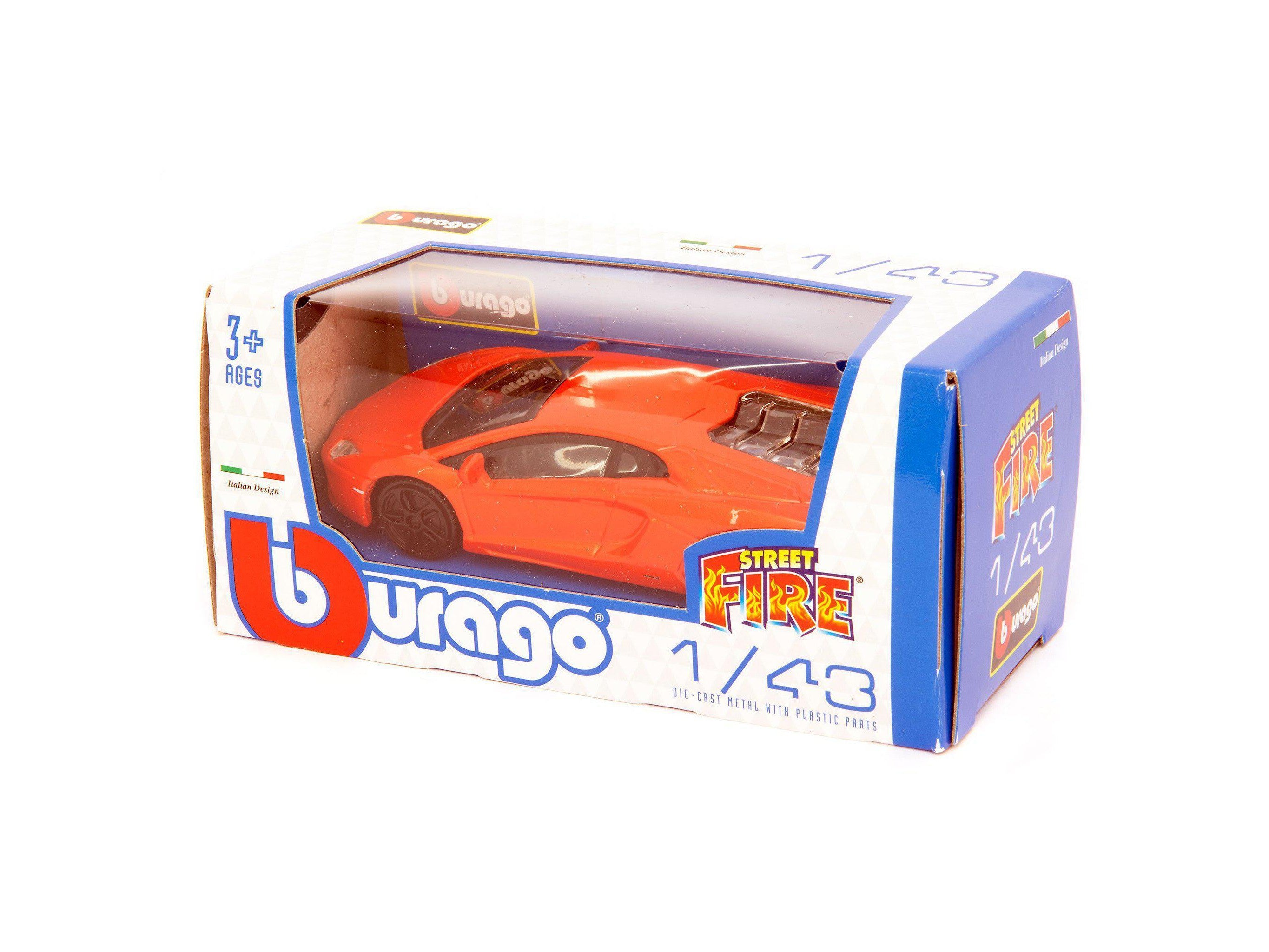 Lamborghini Aventador LP 700-4 Diecast Toy Car orange - 1:43 Scale-Bburago-Diecast Model Centre