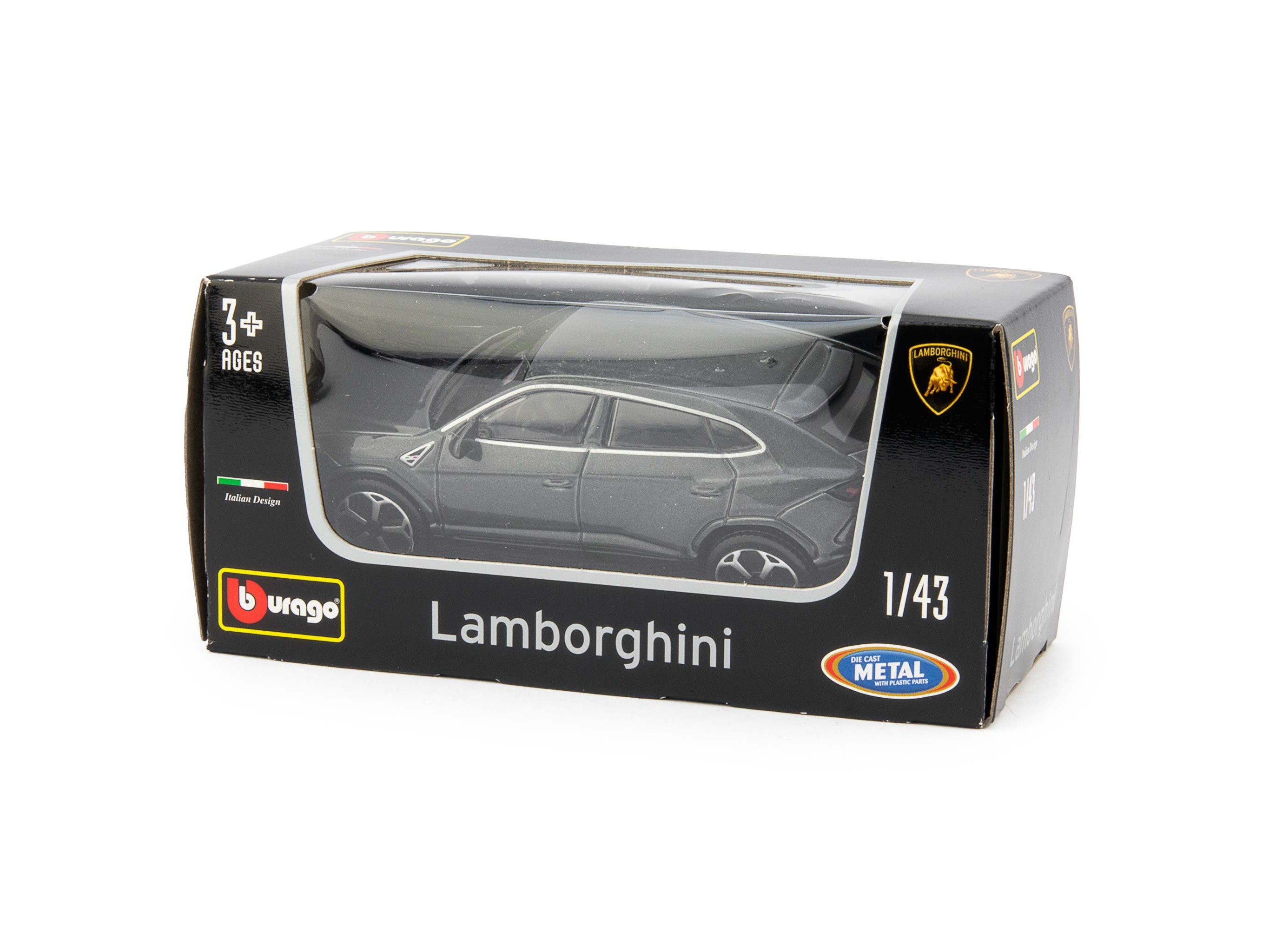 Lamborghini Urus Diecast Toy Car grey - 1:43 Scale-Bburago-Diecast Model Centre