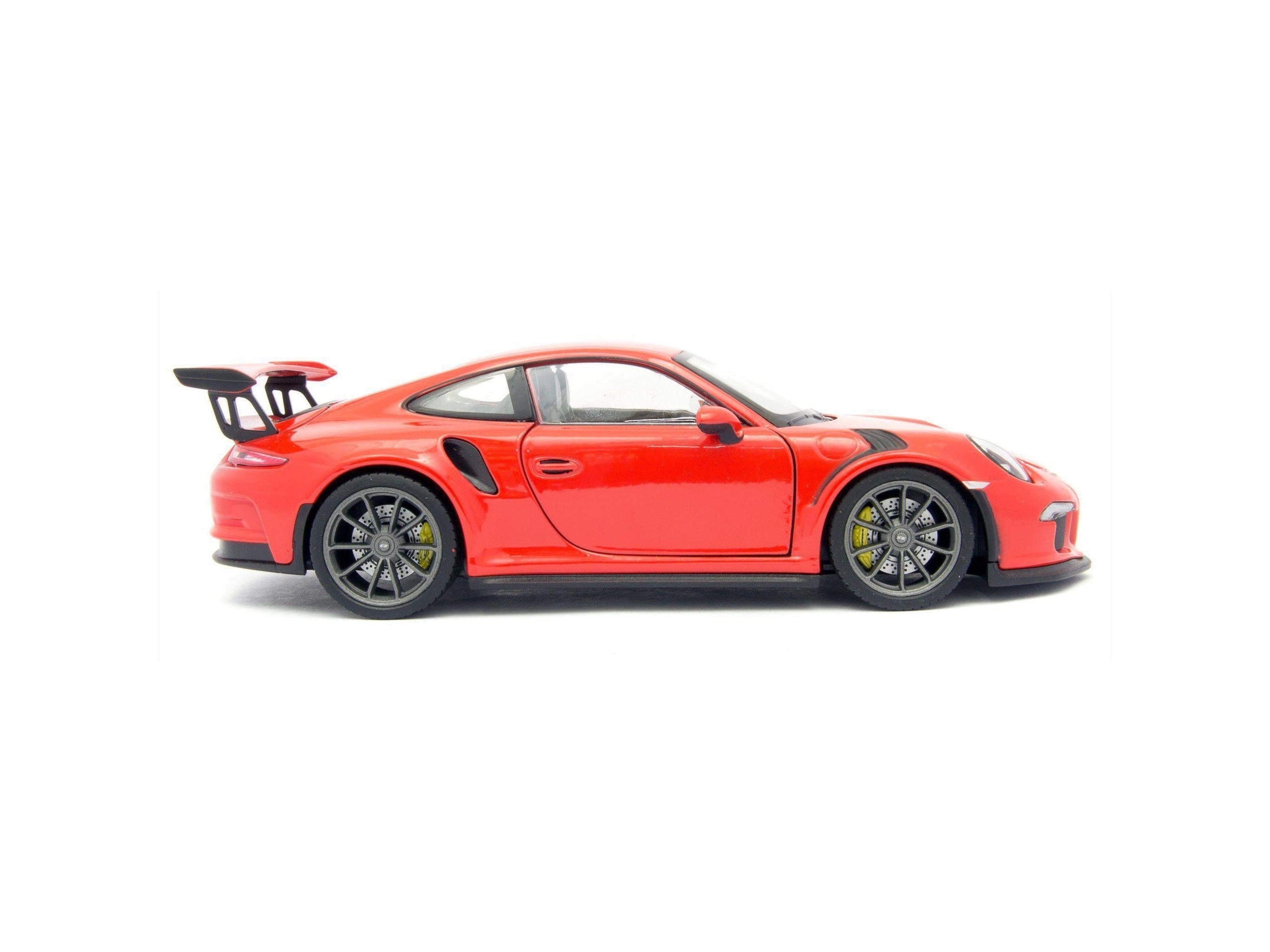 Porsche 911 GT3 RS Diecast Model Car 2016 red - 1:24 Scale-Welly-Diecast Model Centre