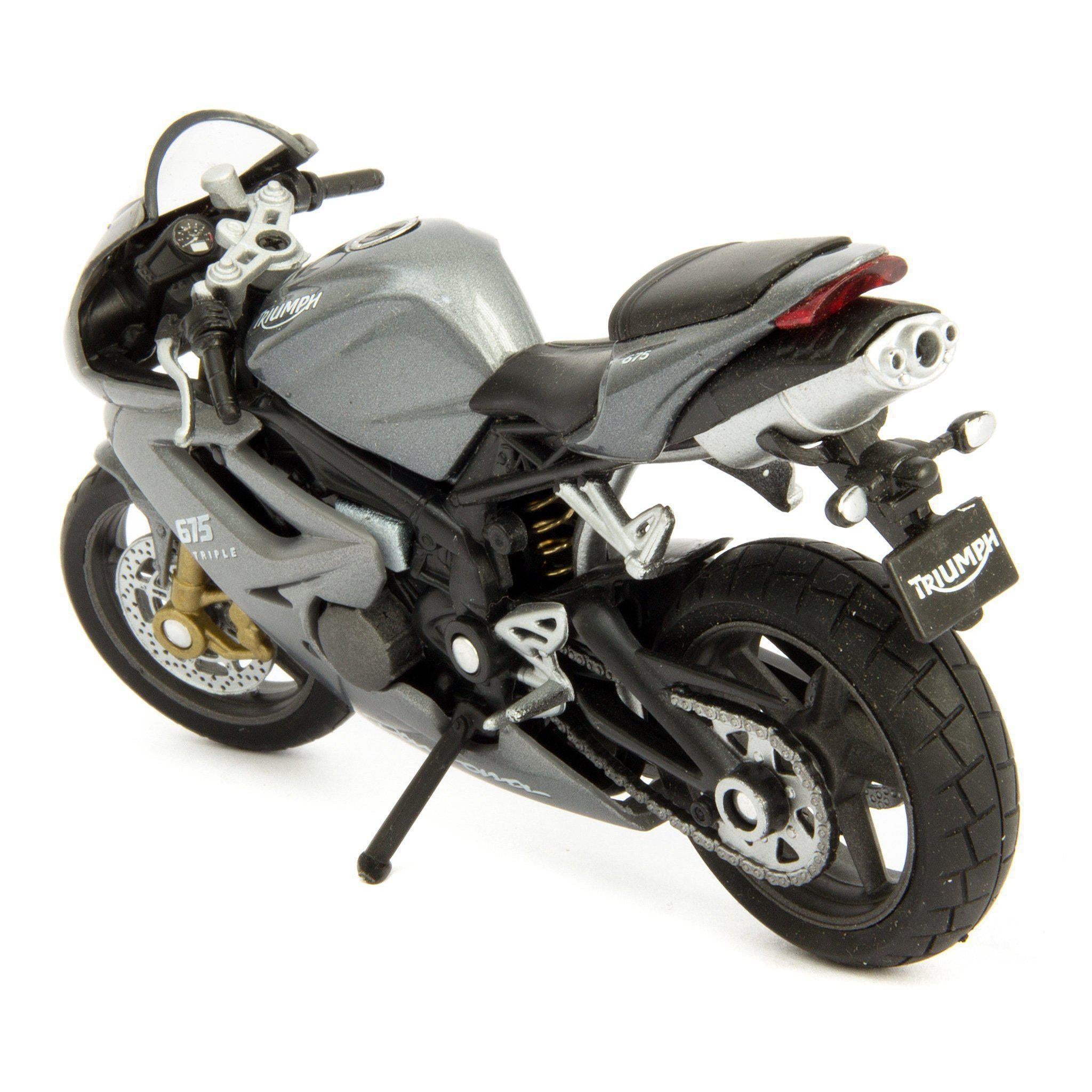Triumph Daytona 675 Diecast Model Motorcycle - 1:18 Scale-Welly-Diecast Model Centre