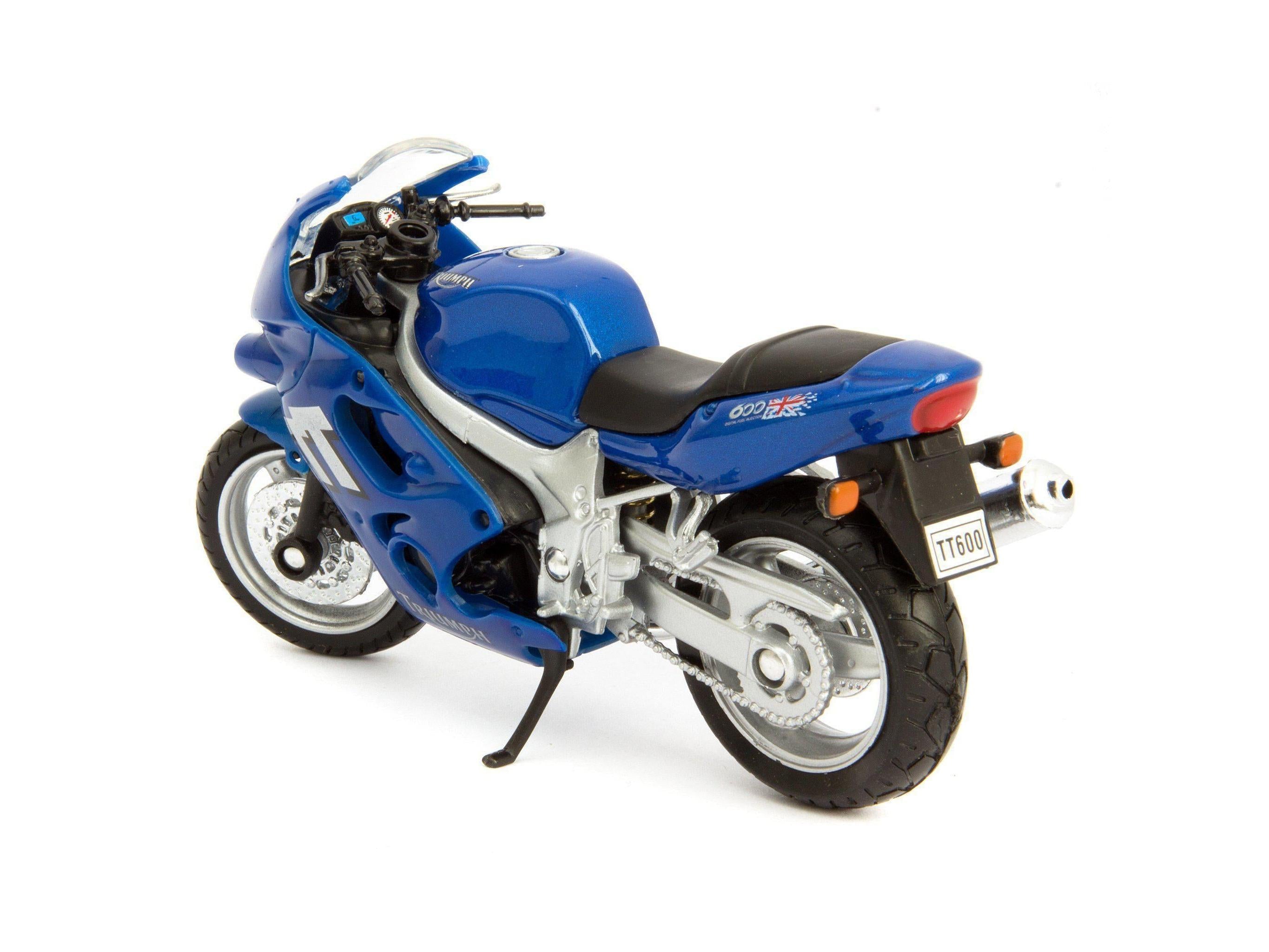 Triumph TT600 Diecast Model Motorcycle 2002 - 1:18 Scale-Welly-Diecast Model Centre