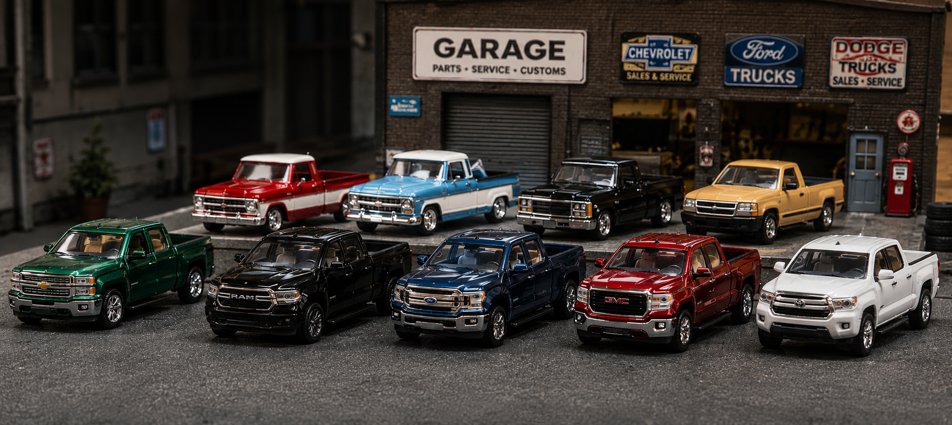 1:64 Scale Model Pickups