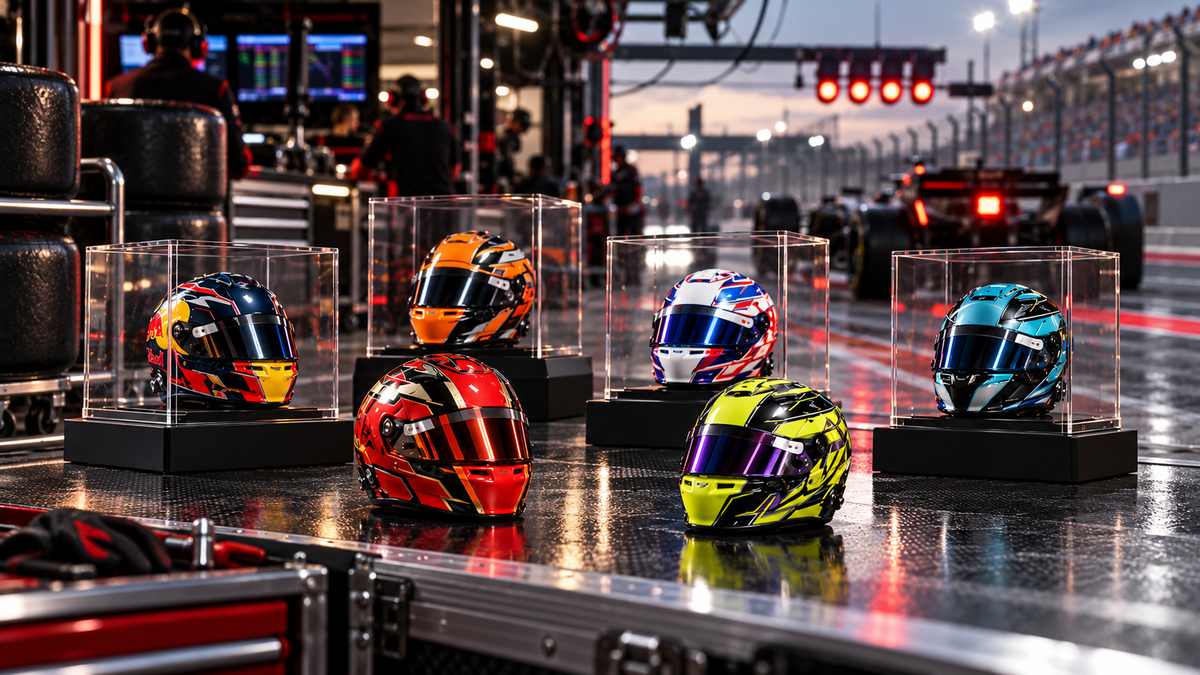 F1 Mini Helmets & Replica Helmets