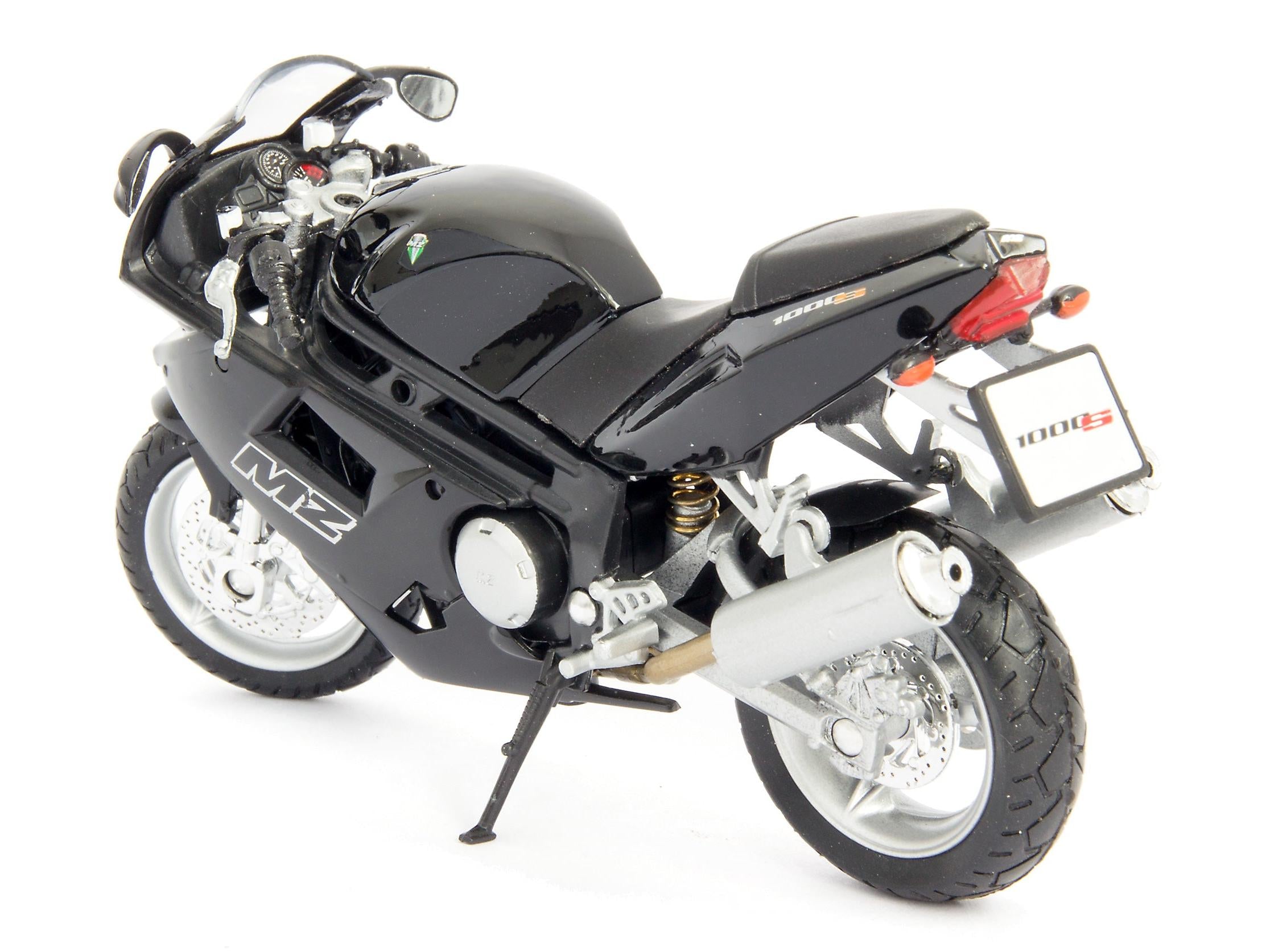 MZ 1000S black - 1:18 Scale Diecast Model Motorcycle-Welly-Diecast Model Centre