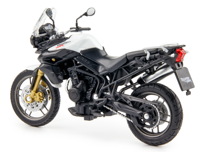 Triumph Tiger 800 ABS white - 1:18 Scale