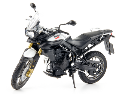 Triumph Tiger 800 ABS white - 1:18 Scale