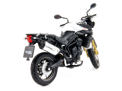 Triumph Tiger 800 ABS white - 1:18 Scale