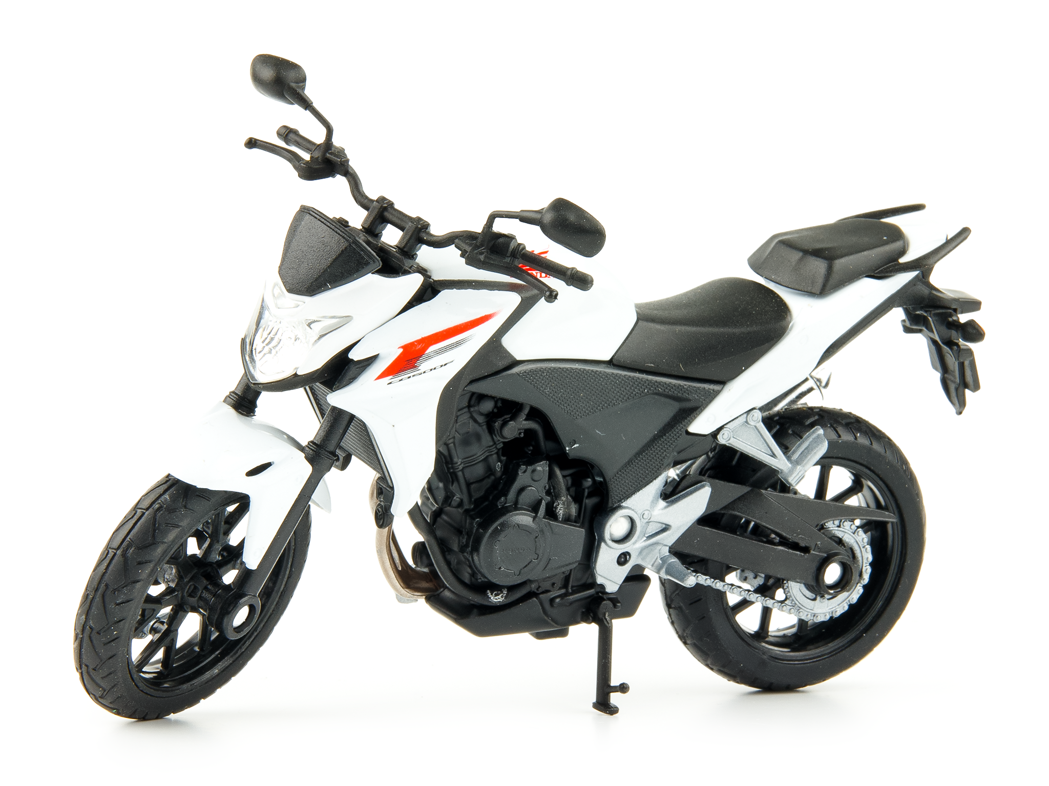 Honda CB500F white - 1:18 Scale Diecast Model Motorcycle