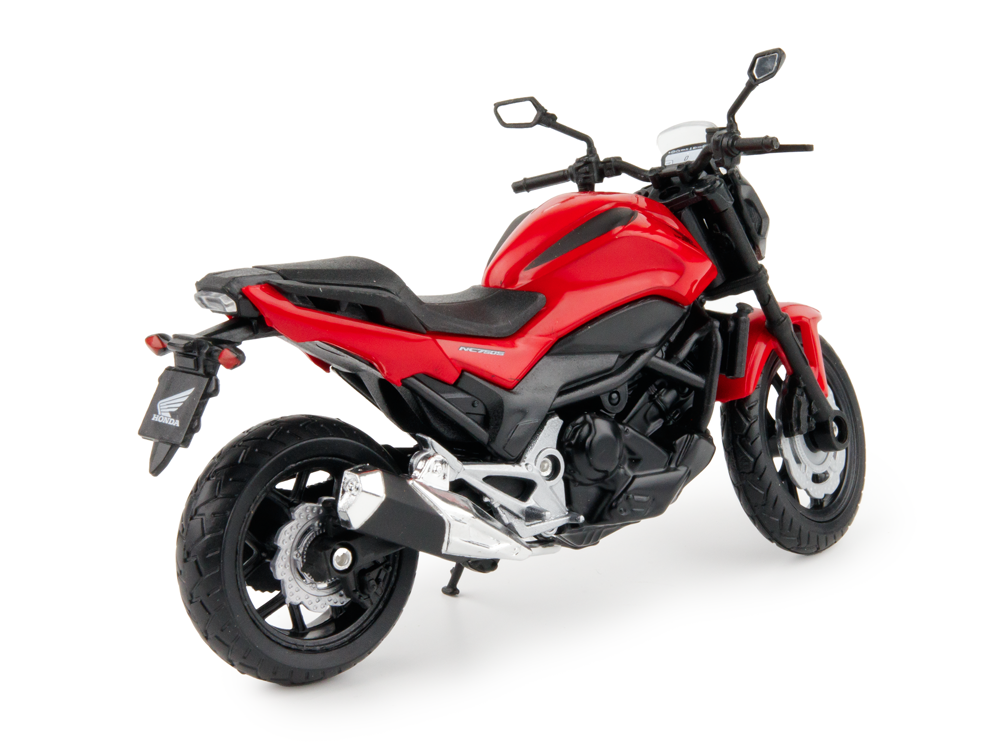 Honda NC750S 2018 red - 1:18 Scale Diecast Model Motorcycle
