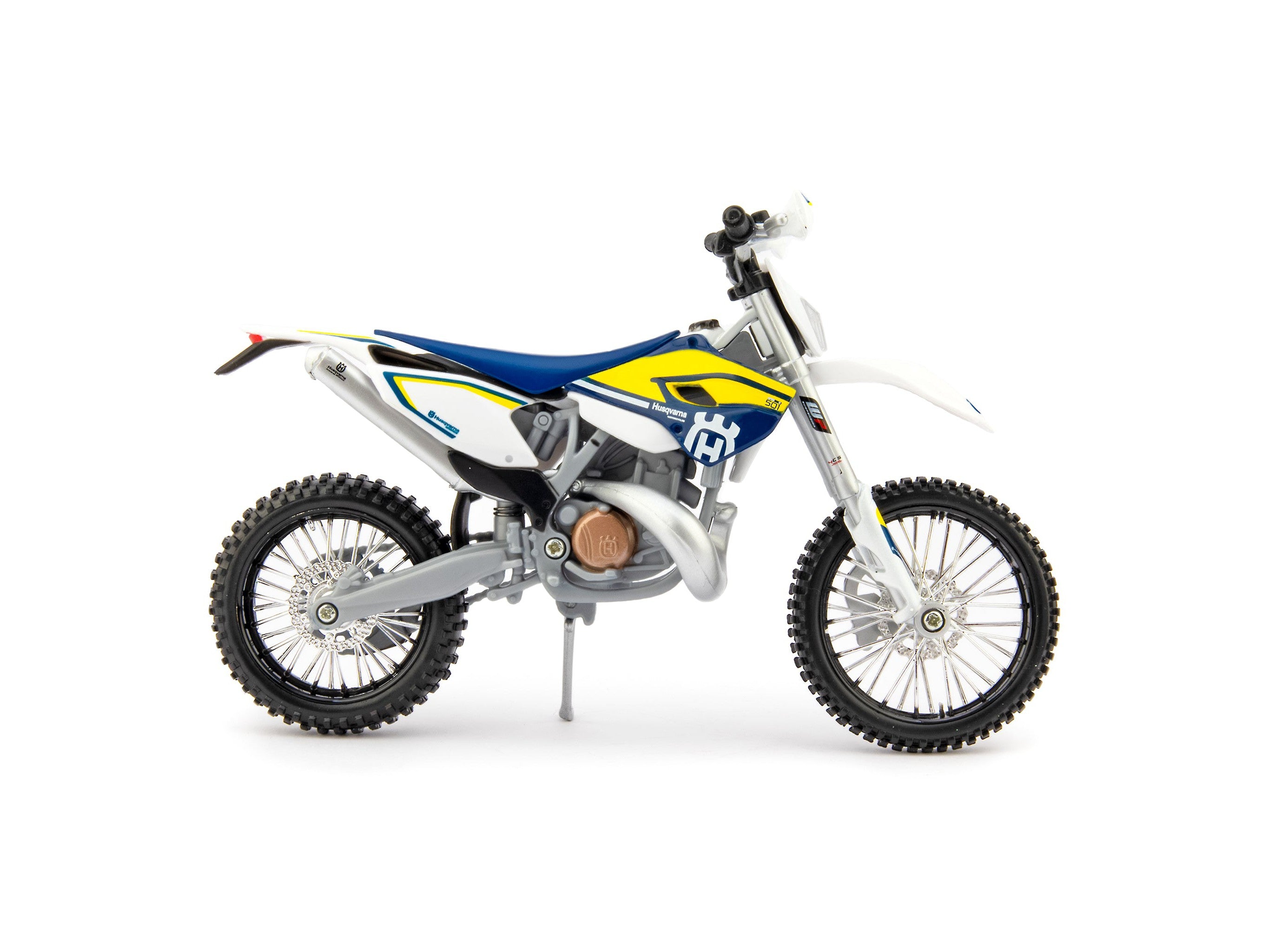 Husqvarna FE 501 2016 white - 1:12 Scale Motorbike Model