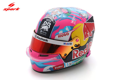 Liam Lawson F1 Singapore GP 2025 Helmet 1:5 Scale Resin Replica – Spark