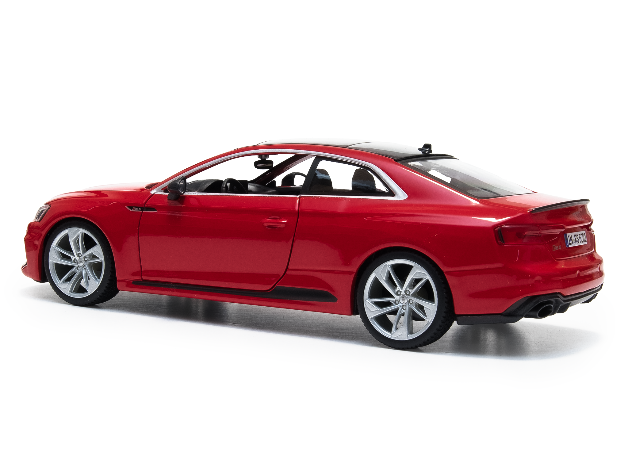 Audi RS 5 Coupe 2019 red - 1:24 Scale Diecast Model Car