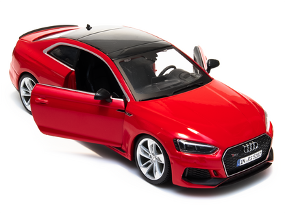 Audi RS 5 Coupe 2019 red - 1:24 Scale Model Car