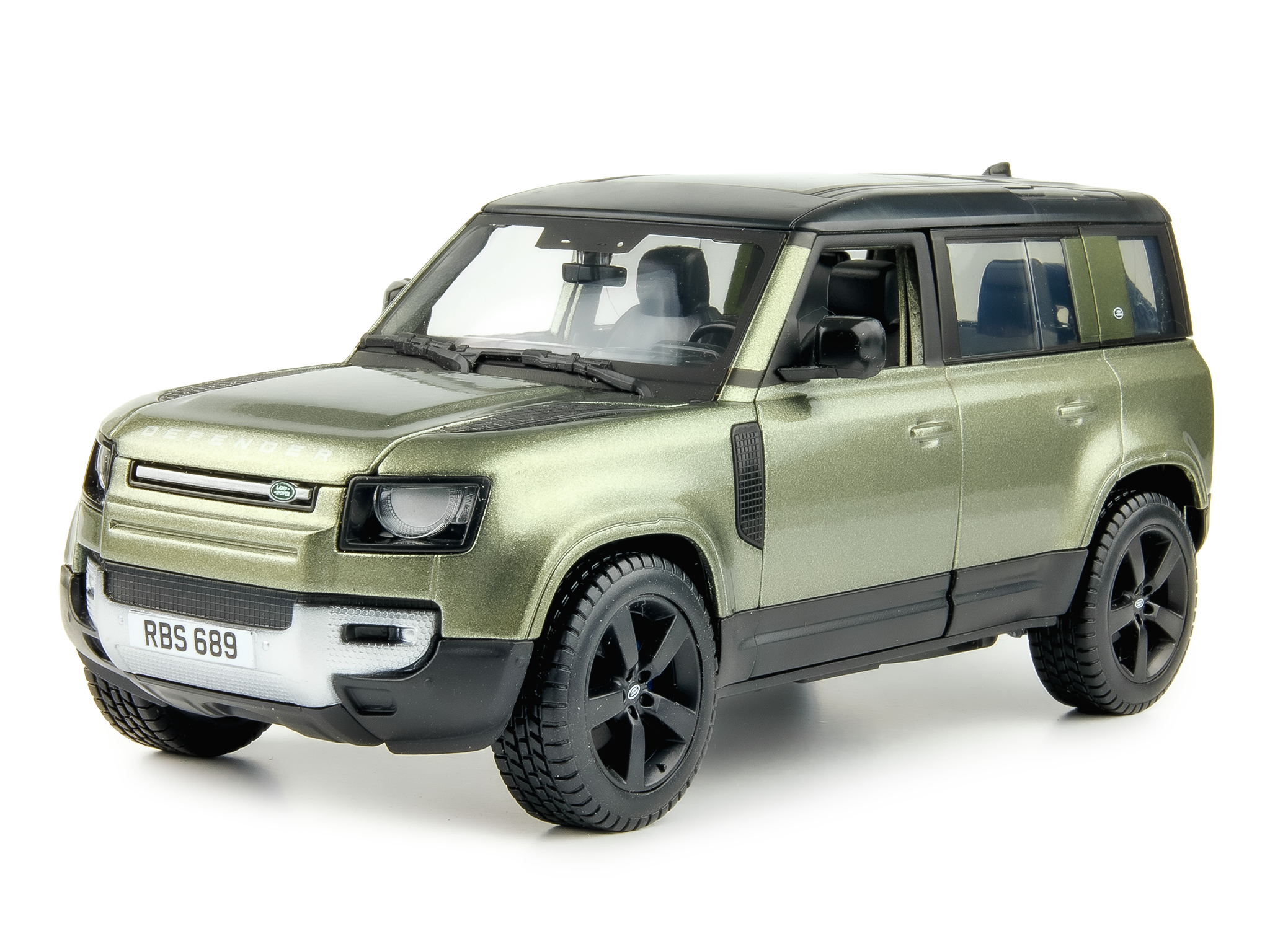 Land Rover Defender 110 green - 1:24 Scale Diecast Model Car