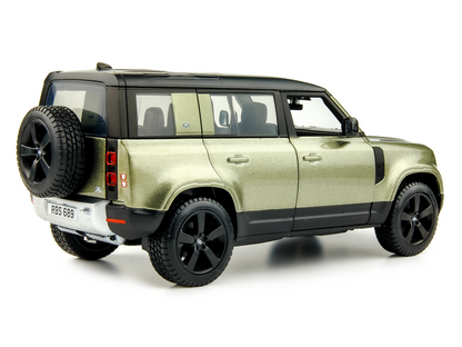 Land Rover Defender 110 green - 1:24 Scale Model Car