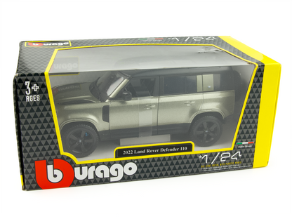 Land Rover Defender 110 green - 1:24 Scale Model Car