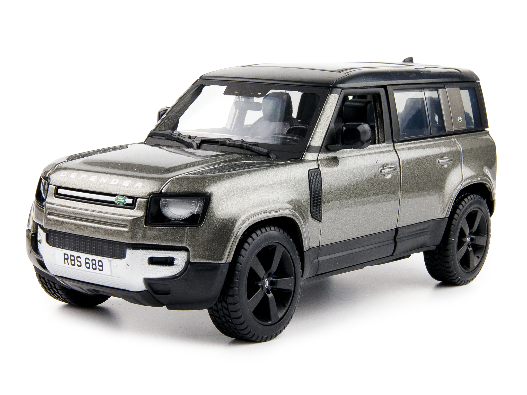 Land Rover Defender 110 grey - 1:24 Scale