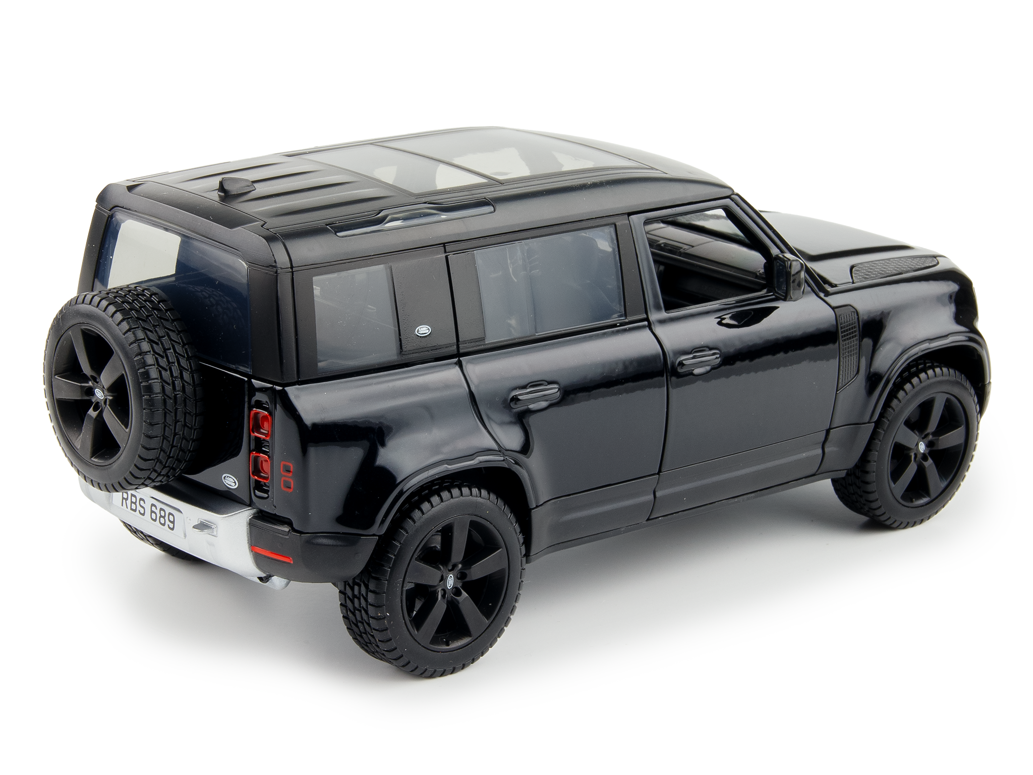 Land Rover Defender 110 black - 1:24 Scale