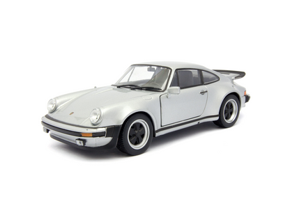 Porsche 911 Turbo 3.0 1974 silver - 1:24 Scale