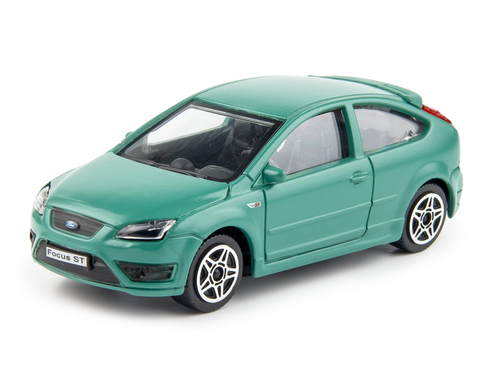 Ford Focus ST Olive Green Silk - 1:43 Scale Diecast Toy Car